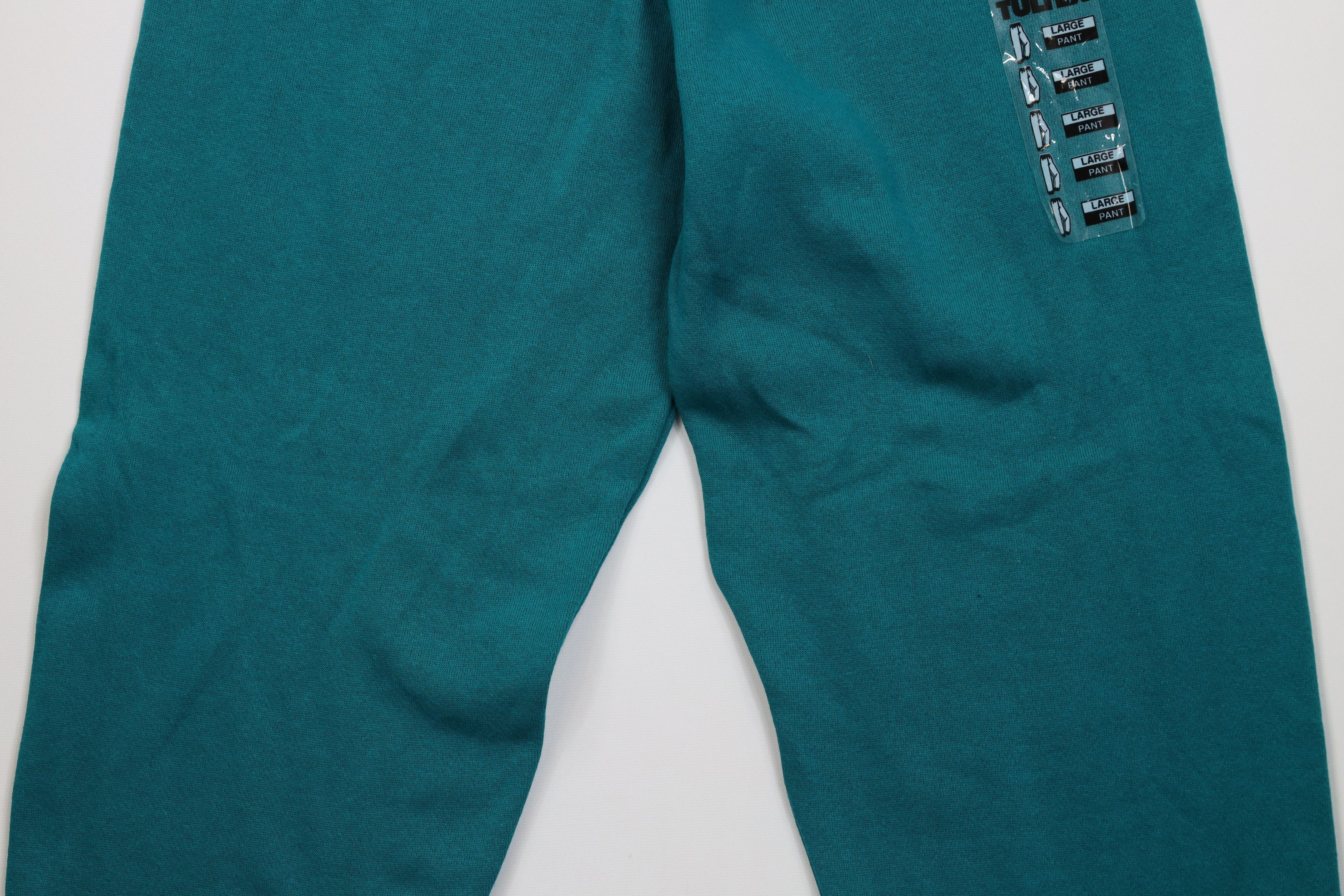 Vintage Deadstock Vintage 90s Streetwear Sweatpants Joggers Teal USA Size 26" / US 2 / IT 38 - 3 Thumbnail