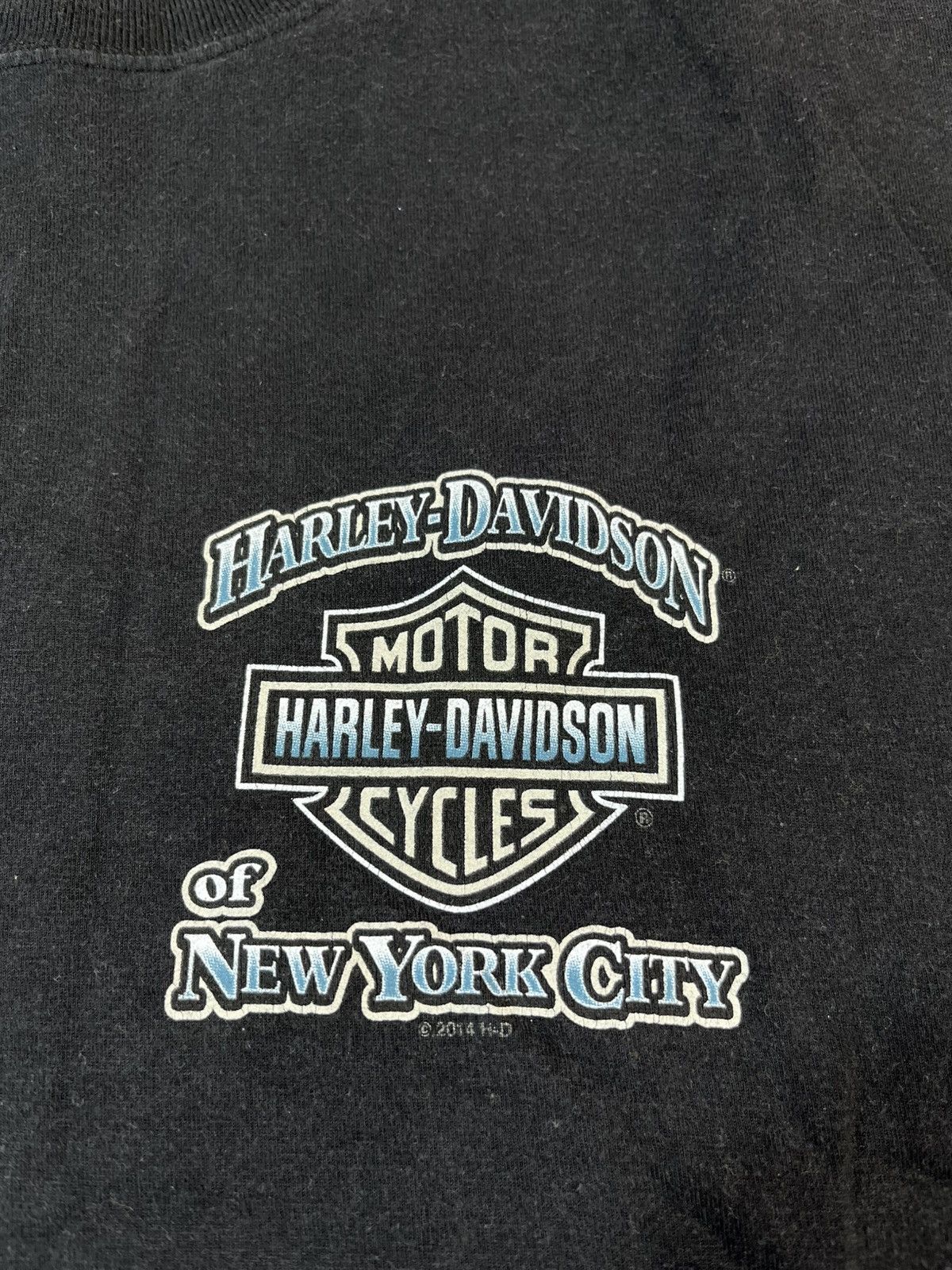 Vintage Vintage Harley Davidson New York City T Shirt Size US XXL / EU 58 / 5 - 4 Thumbnail