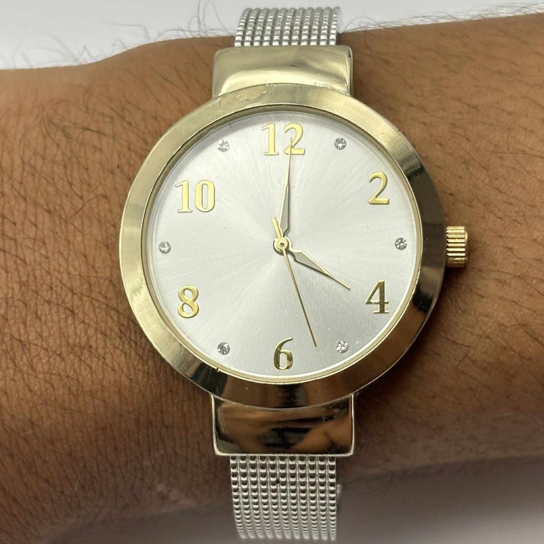 Other Gold & Silver Cuff Watch Size ONE SIZE - 2 Thumbnail