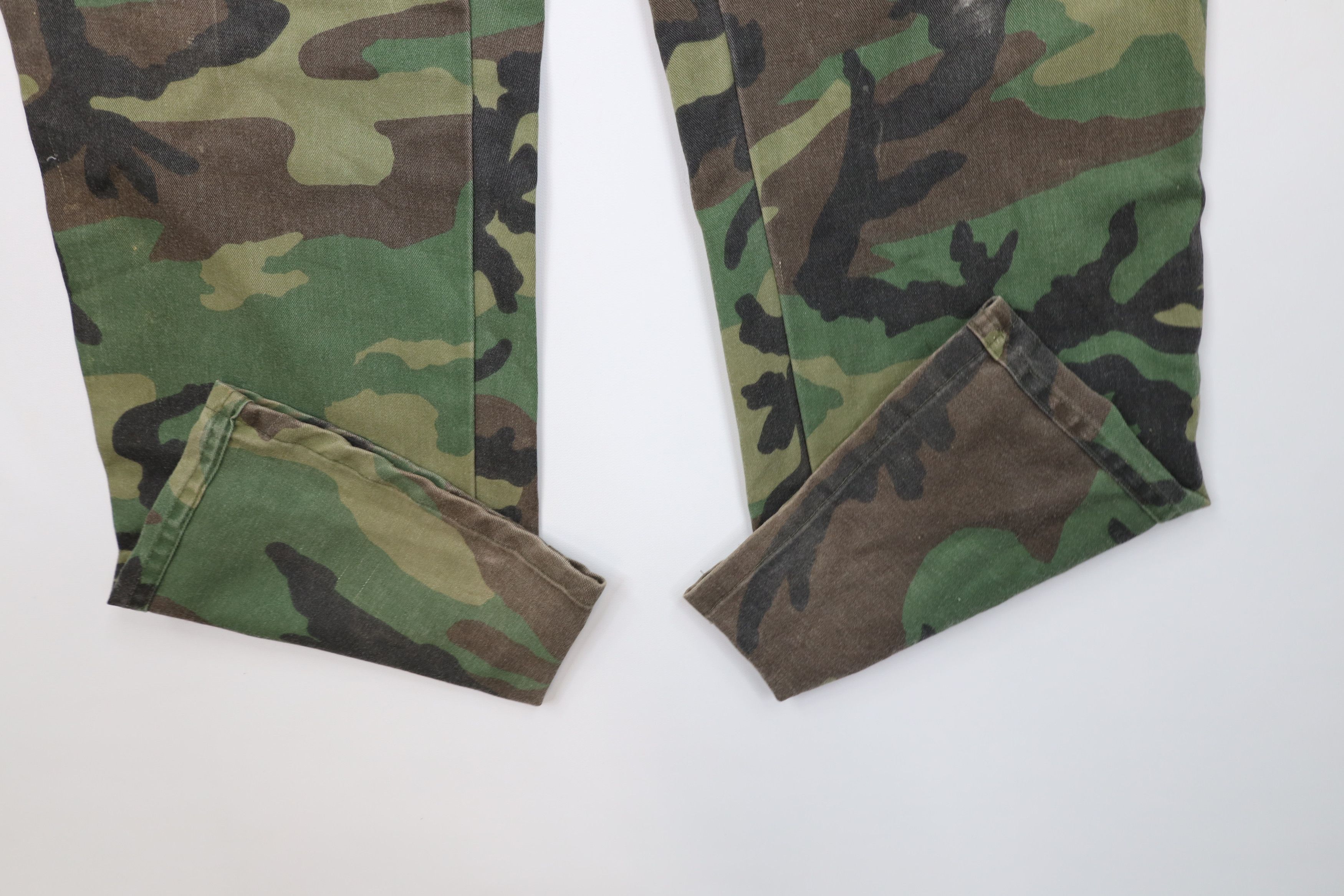 Vintage Vintage 70s Streetwear Military Camouflage Utility Pants USA Size US 34 / EU 50 - 5 Thumbnail