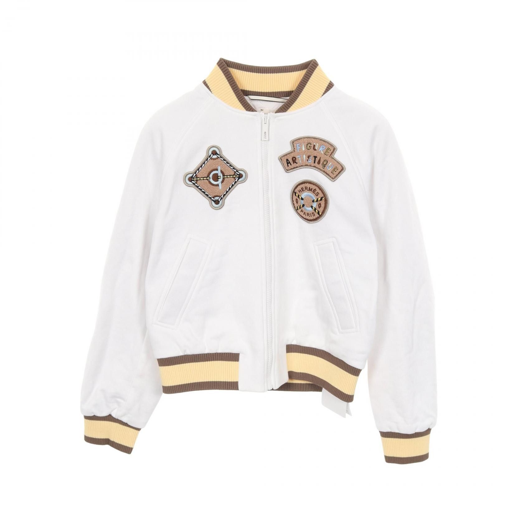 Hermes Hermes Hermes FIGURE ARTISTIQUE Cotton Blouson Textile Outerwear DUTY FREE for USA Size ONE SIZE - 1 Thumbnail