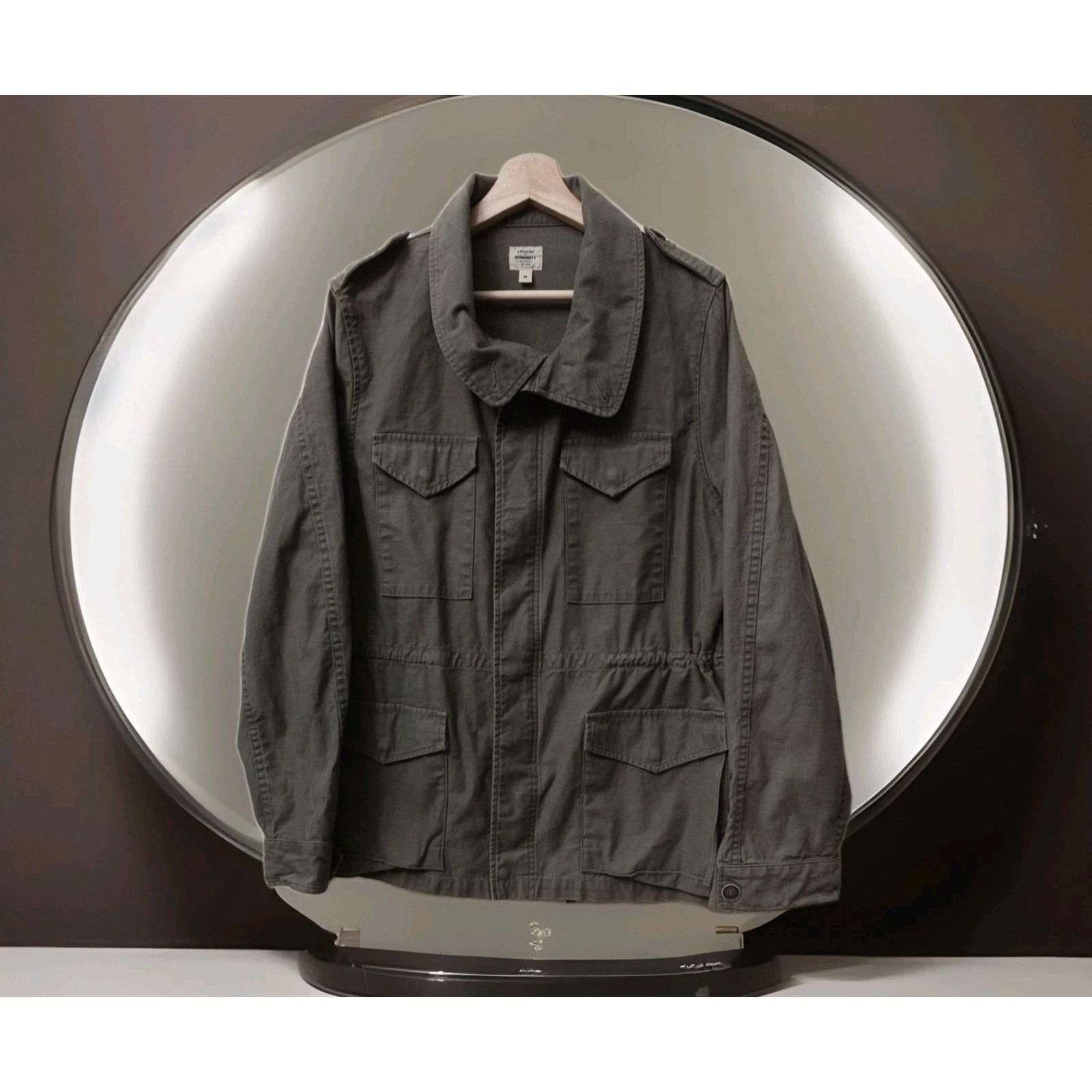 Citizens Of Humanity Citizens of Humanity Womens Military Green Distressed Jacket Size M / US 6-8 / IT 42-44 - 1 Thumbnail