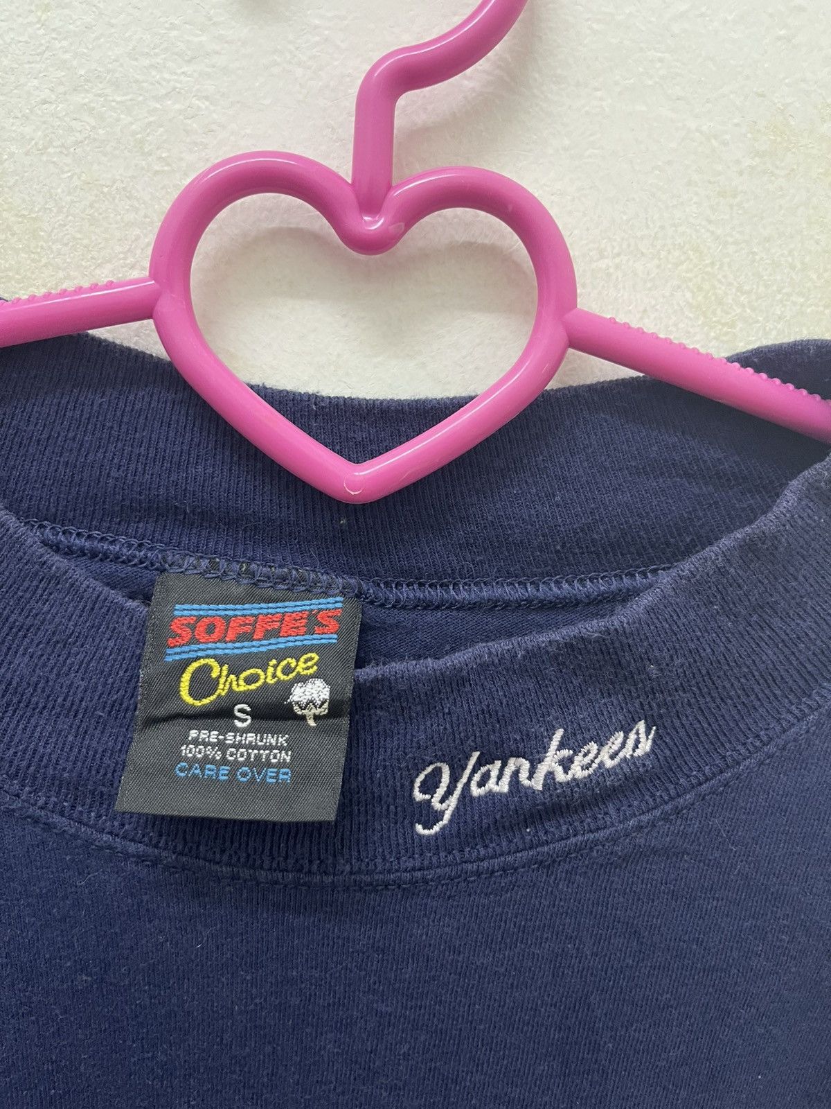 New York Yankees Rare Vintage YANKEES Made in USA Turtle Neck Size US S / EU 44-46 / 1 - 3 Thumbnail