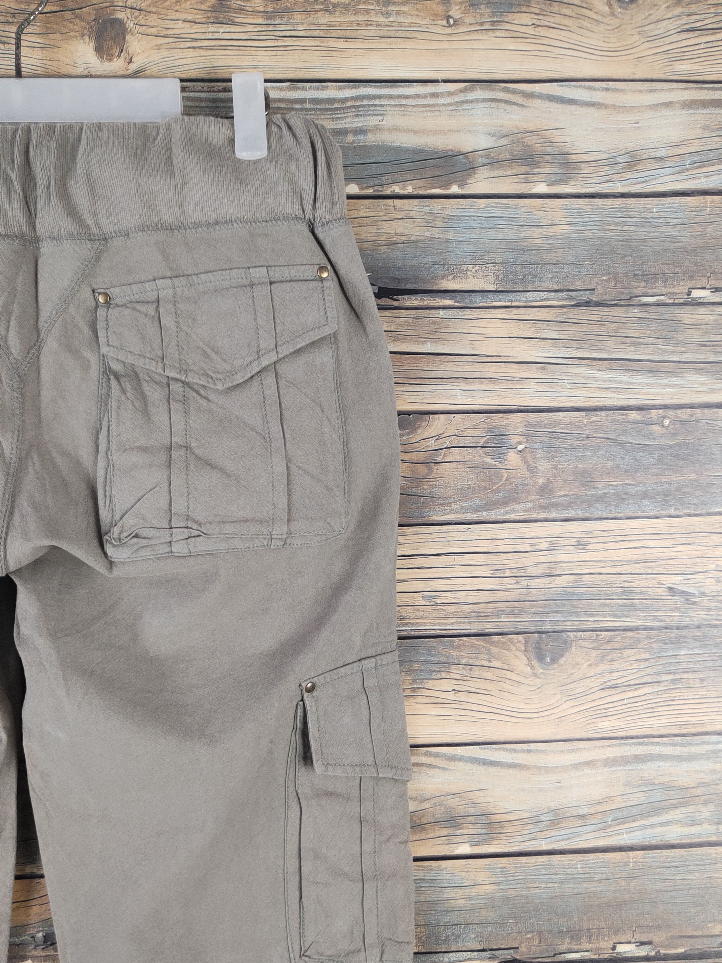 Japanese Brand DL Evolution Olive Multipocket Tactical Cargo Pants #1786 Size 29" - 10 Thumbnail