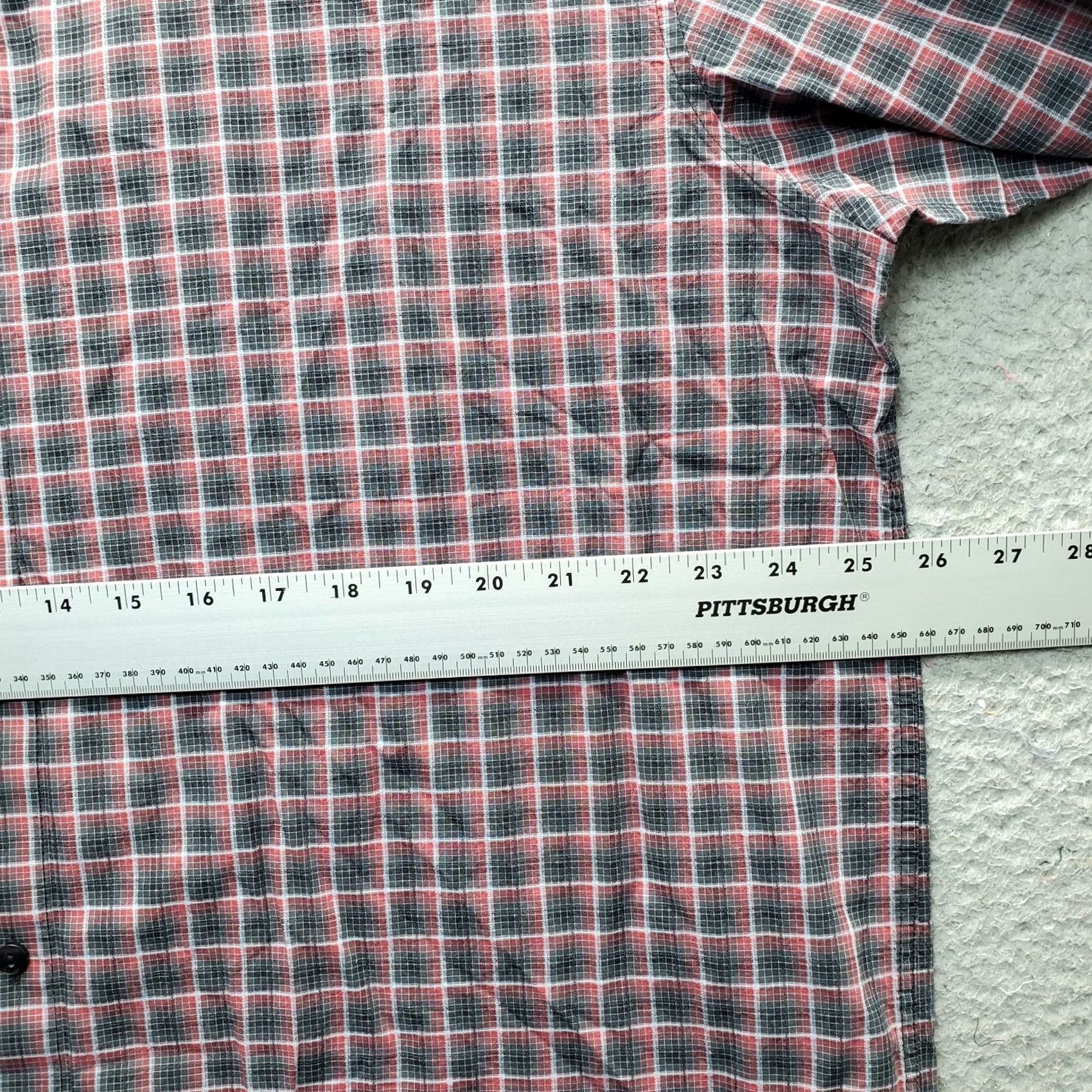 Calvin Klein Calvin Klein Shirt Mens XXL Multi Plaid Button-Up Long Sleeve Collared Casual Shirt Size US XXL / EU 58 / 5 - 4 Thumbnail
