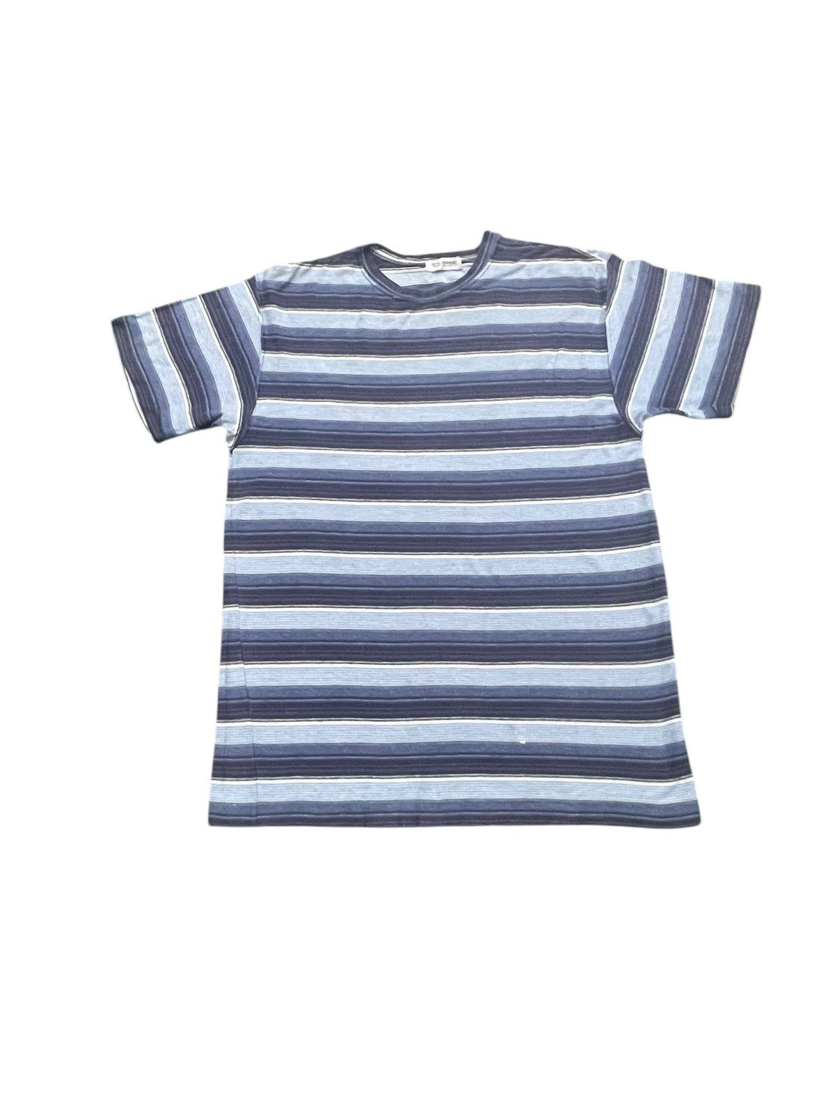 Japanese Brand × Tete Homme × Vintage Tete Homme Katoh Kazutaka Stripe Tee Size US M / EU 48-50 / 2 - 1 Thumbnail