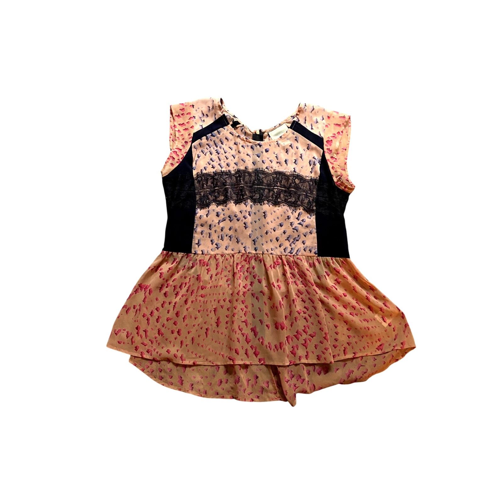 Anthropologie Anthropologie Dainty Sheer Lace Babydoll Coquette Twee Top Size S / US 4 / IT 40 - 1 Thumbnail