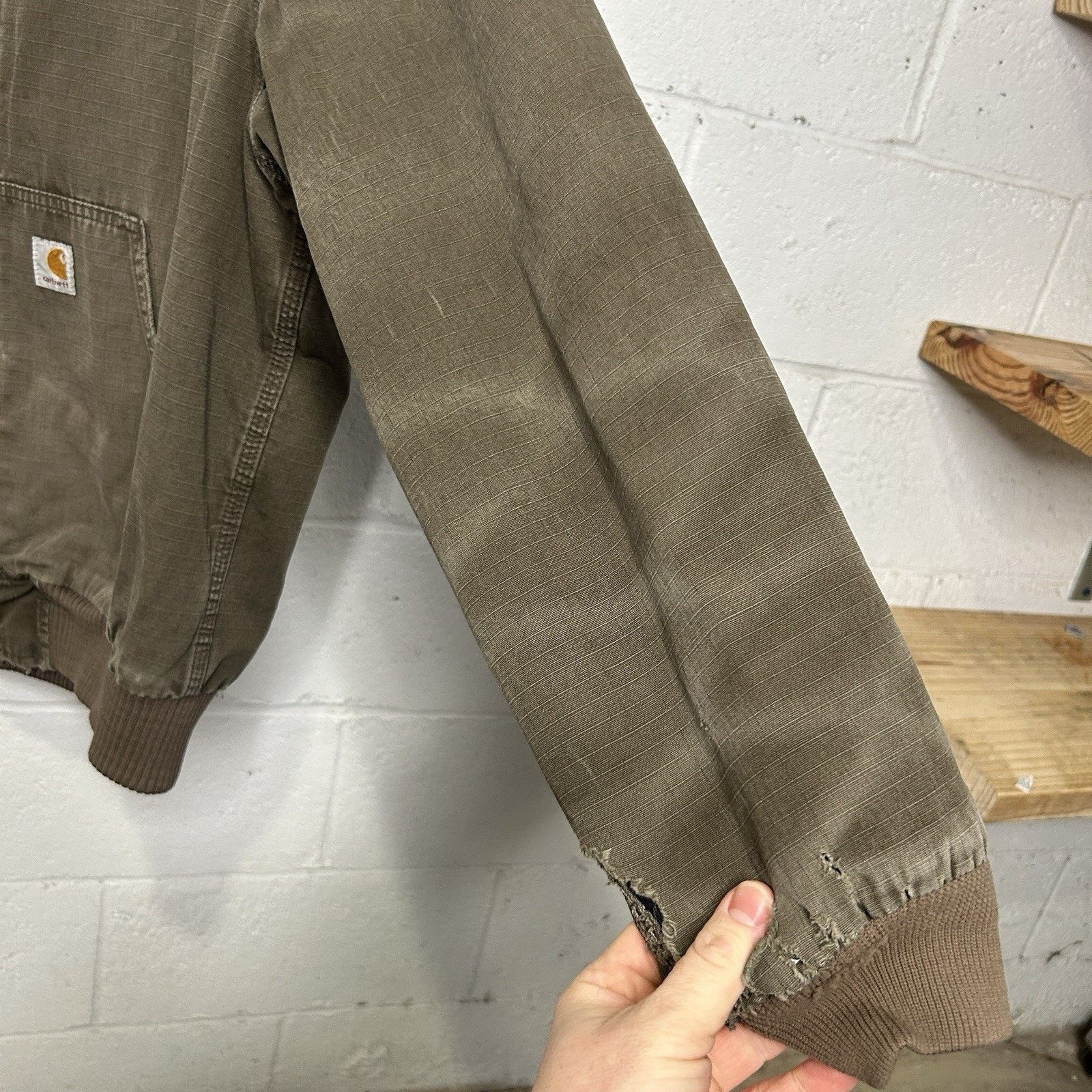 Carhartt Vintage Carhartt Ripstop Active Jacket “Coffee Brown” Size US L / EU 52-54 / 3 - 8 Thumbnail