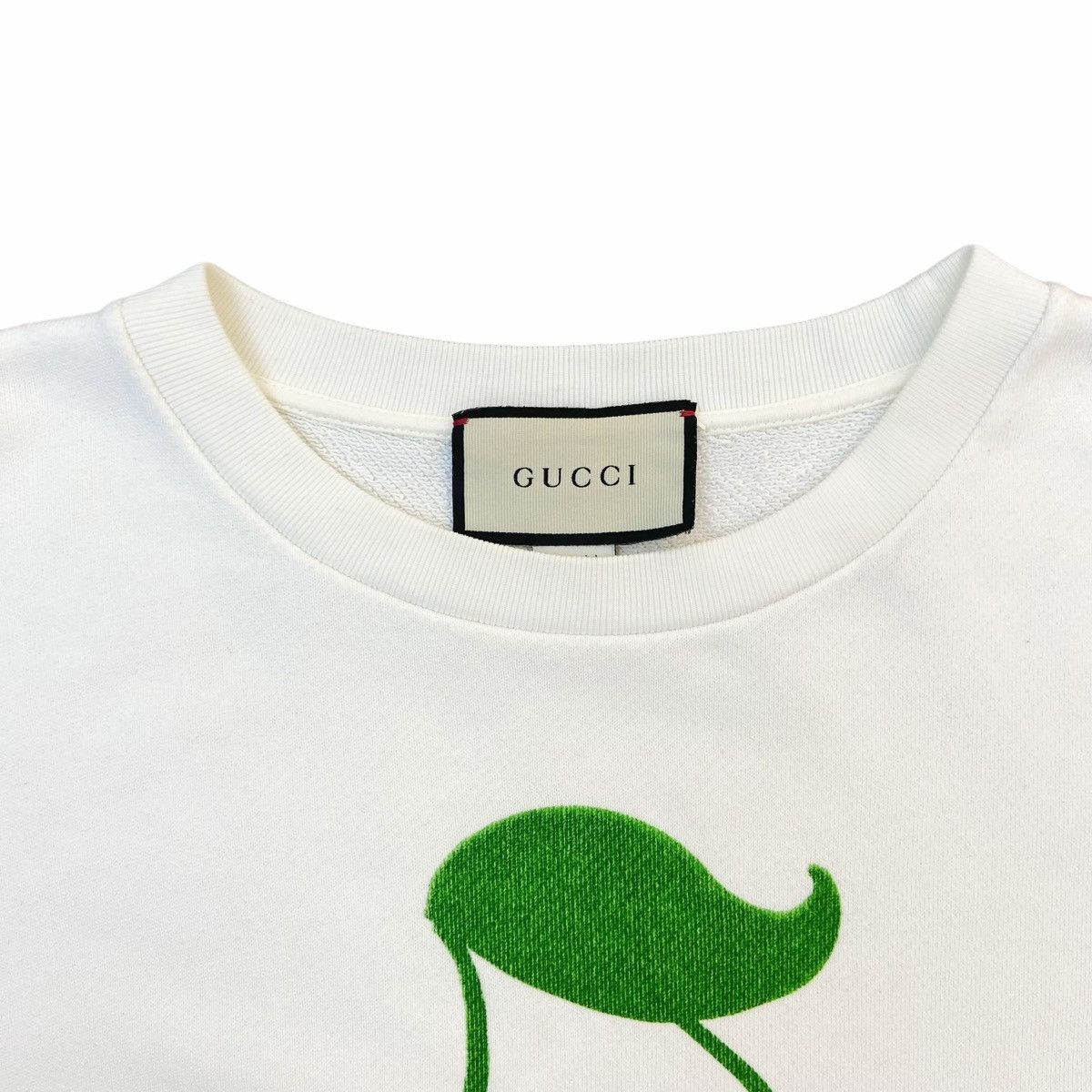 Gucci Gucci White Cherry Pattern Pullover Sweatshirt K26WX Size M / US 6-8 / IT 42-44 - 3 Thumbnail
