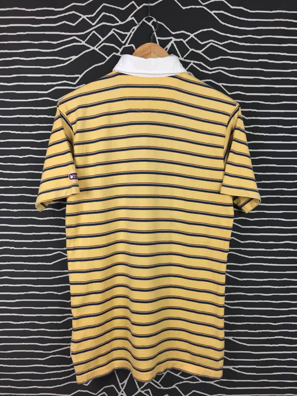 Vans Vtg Vans USA Skateboards Striped Polo Tee Size US M / EU 48-50 / 2 - 8 Thumbnail