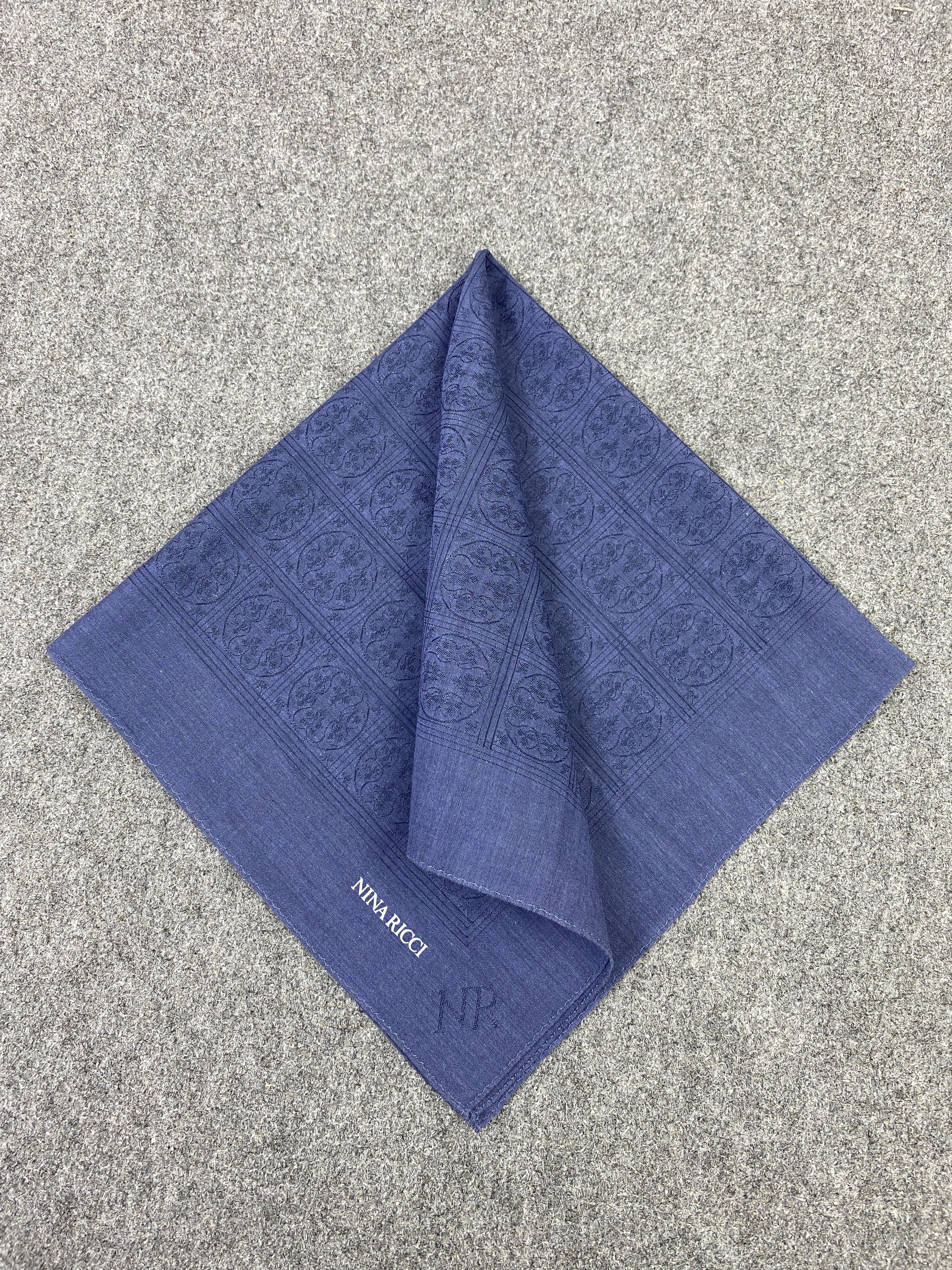 Other Vintage Nina Ricci Handkerchief / Neckerchief KT0062 Size ONE SIZE - 3 Thumbnail