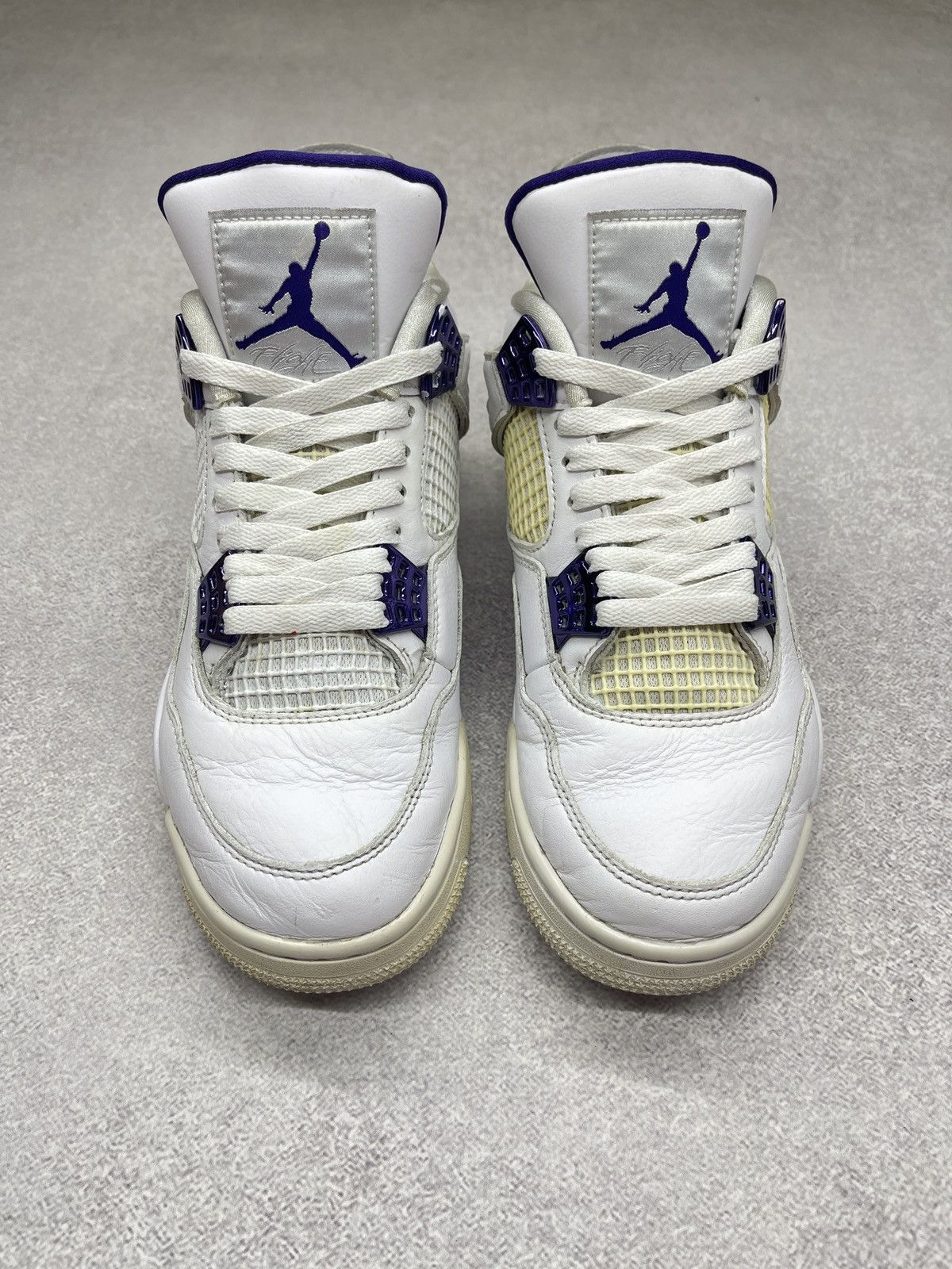 Jordan Brand AIR JORDAN 4 RETRO METALLIC PURPLE WHITE NIKE Size 41 Size US 8 / EU 41 - 6 Thumbnail