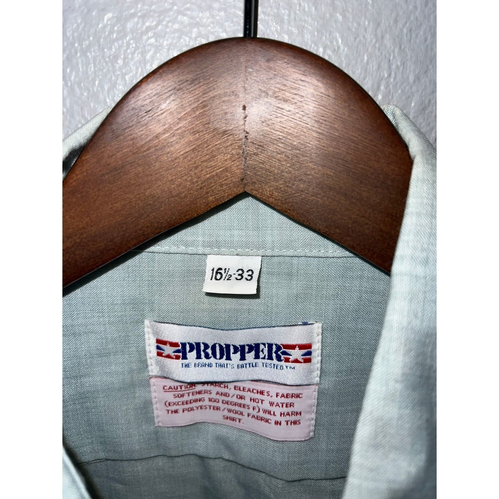 Vintage Vintage Propper International Long Sleeve AG Shirt VTG L Size US L / EU 52-54 / 3 - 9 Thumbnail