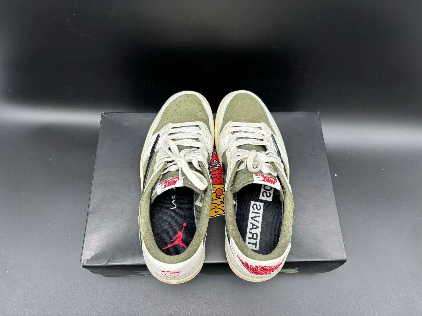Nike AJ1 TS Reverse Swoosh 8.0 Beige, Size 44.5 Size US 11.5 / EU 44-45 - 1 Thumbnail