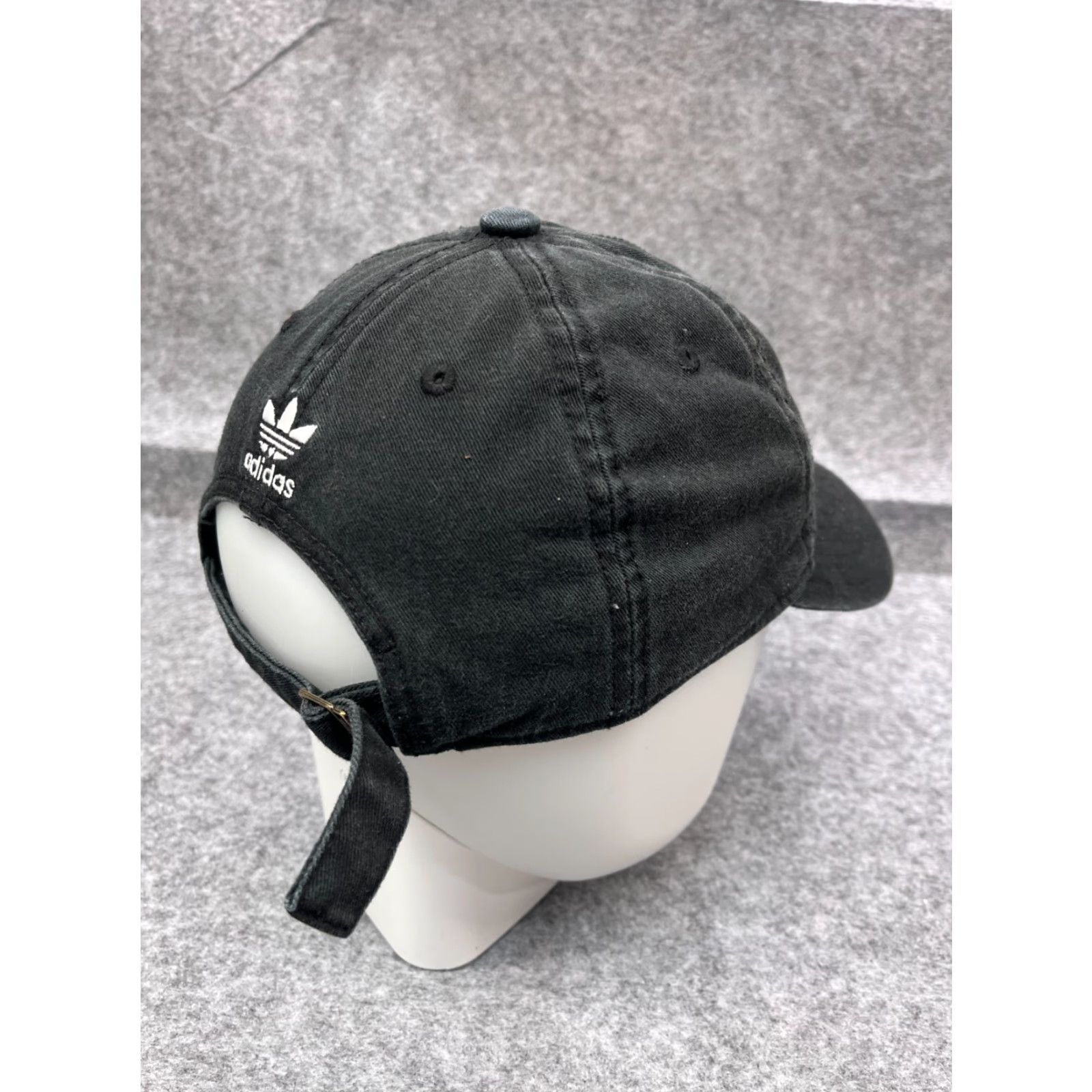 Adidas Adidas Golf Hat Cap Adjustable Lightweight Womens One Size Black Cotton Twill Sports Size ONE SIZE - 7 Thumbnail