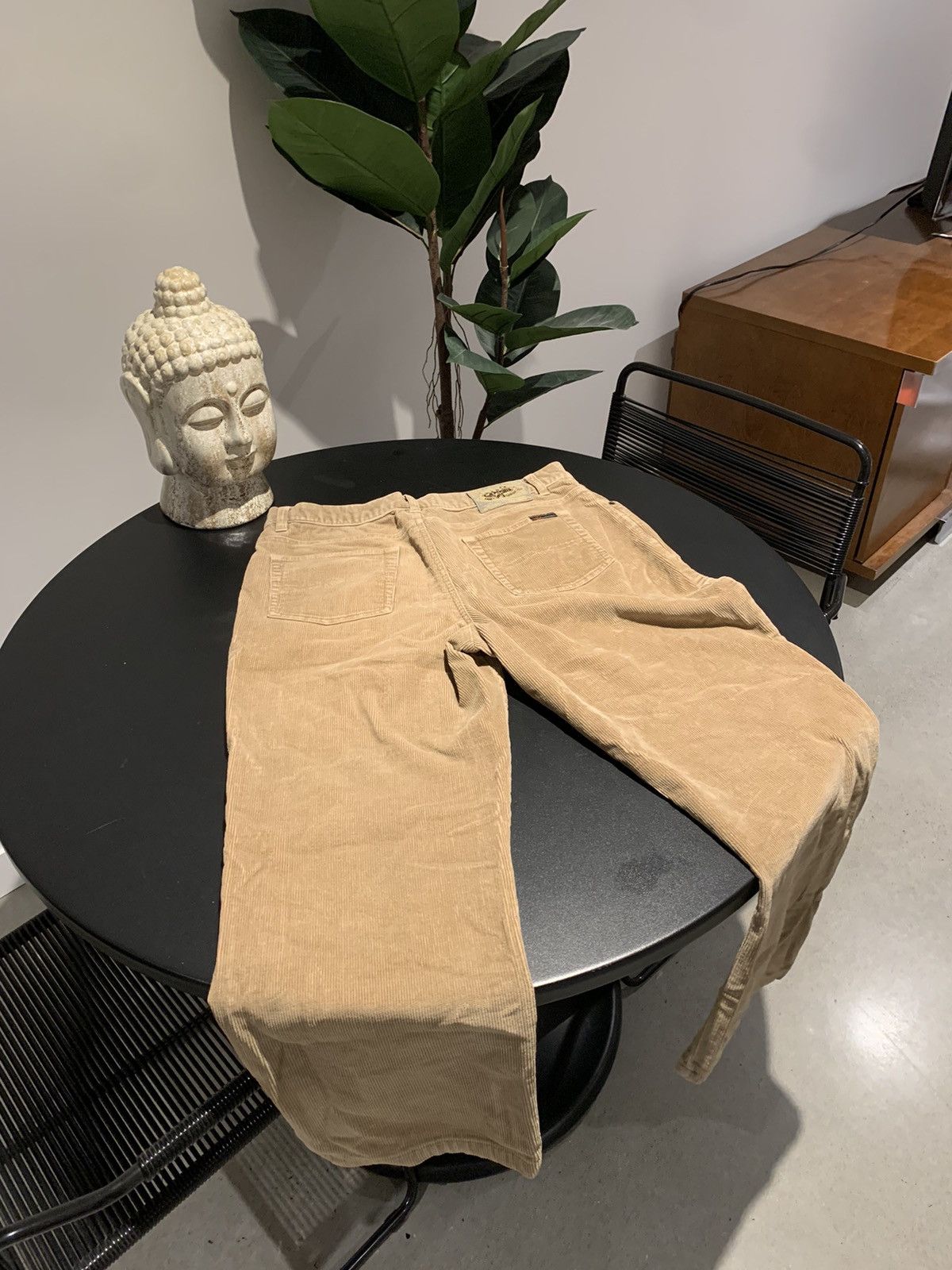 Vintage Corduroy Pants Size US 30 / EU 46 - 2 Thumbnail