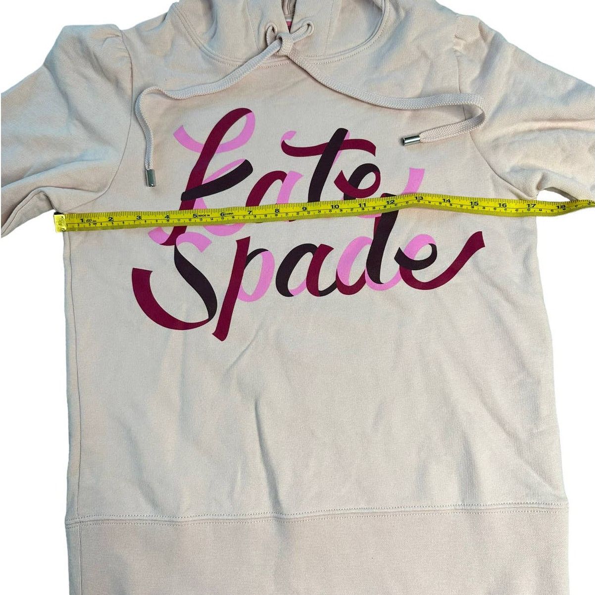 Kate Spade Kate Spade Ribbon Hoodie XS Pink Ruby Size XS / US 0-2 / IT 36-38 - 4 Thumbnail