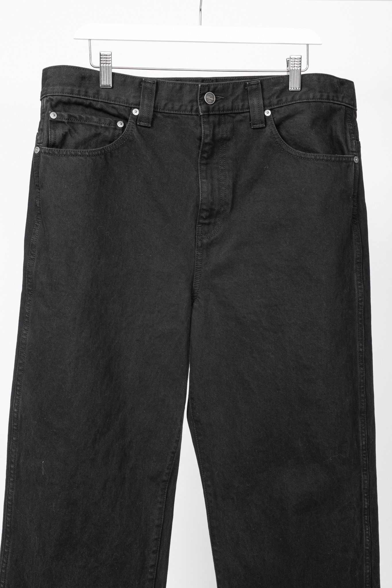 KHAITE Khaite Bonnie Carlyle Straight-Leg Jeans Size 32" / US 10 / IT 46 - 3 Thumbnail