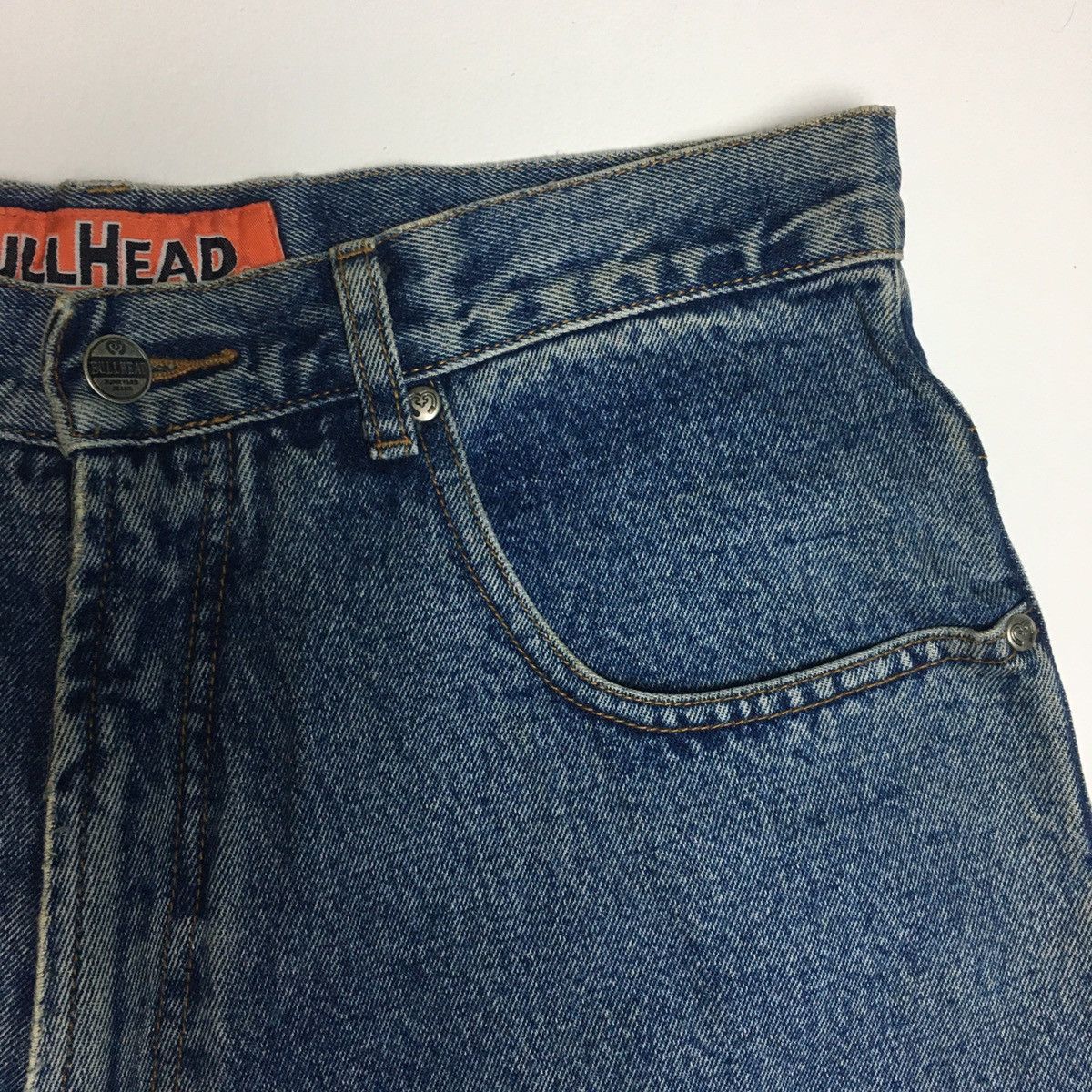 Bullhead Denim Co. × Vintage Vintage BULLHEAD Baggy Jeans Size US 32 / EU 48 - 6 Thumbnail
