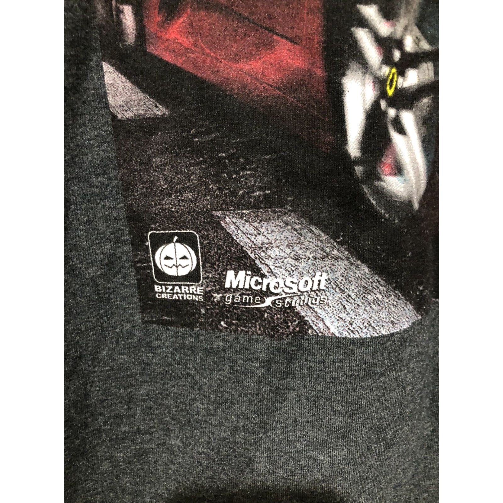 Gildan VINTAGE 2005 PGR Project Gotham Racing 3 T Shirt XL Microsoft XBOX 360 Game Gray Men XL Short Sleeve Crew Neck Cotton Cars Vintage Size US XL / EU 56 / 4 - 3 Thumbnail