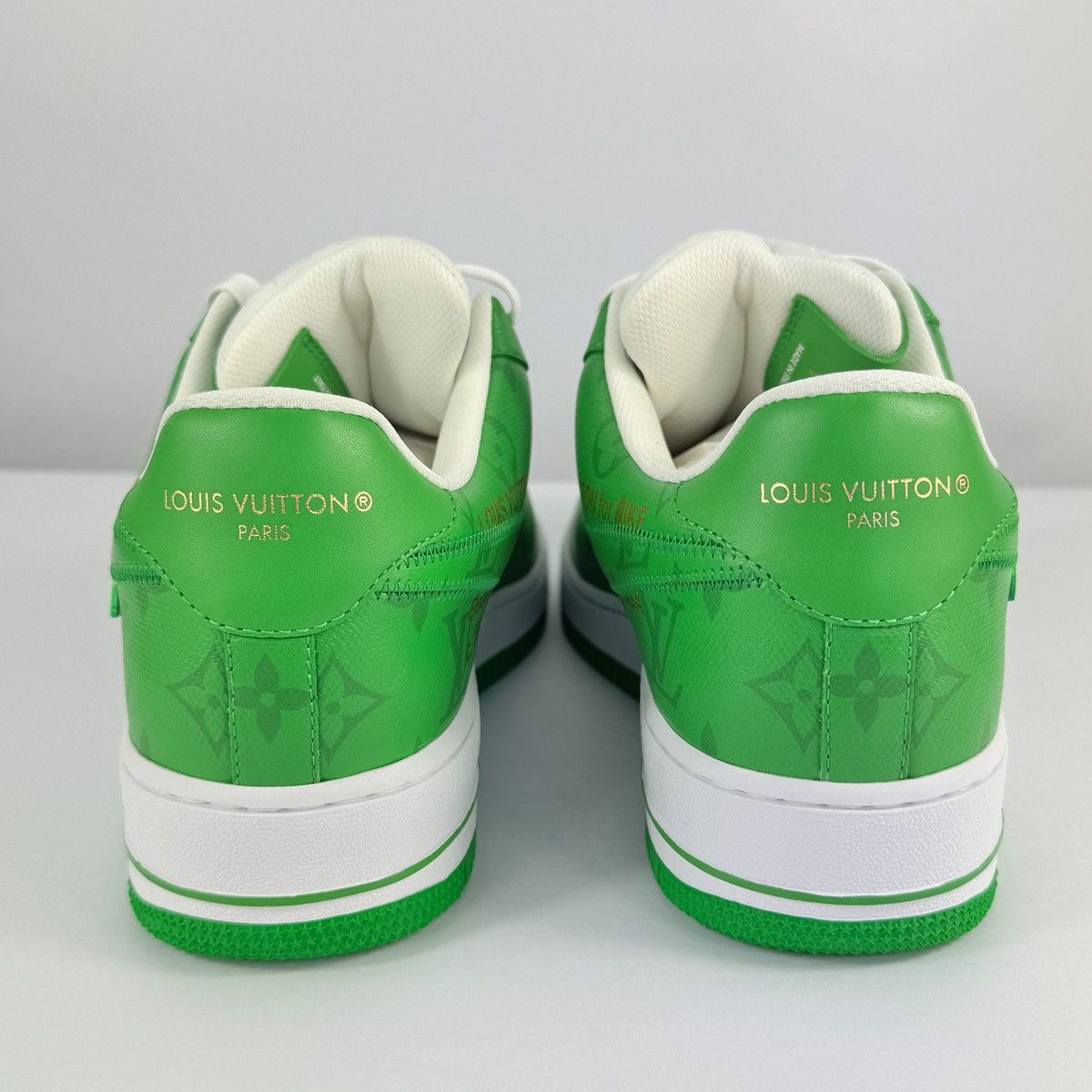 Louis Vuitton VIRGIL ABLOH LOUIS VUITTON X AIR FORCE 1 SNEAKERS Size US 9.5 / EU 42-43 - 4 Thumbnail