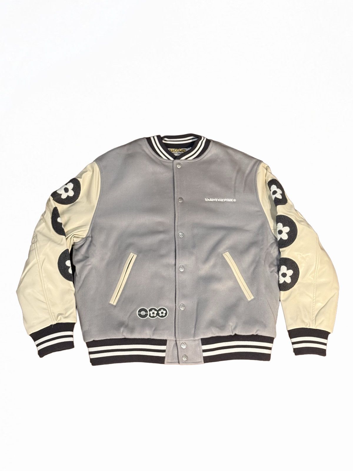 Pokemon × Vandy The Pink Pikachu Varsity Jacket Size US XL / EU 56 / 4 - 2 Thumbnail