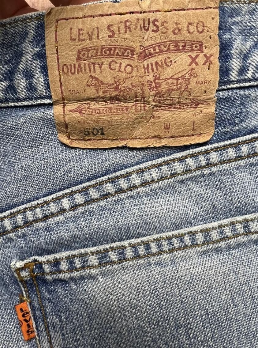 Levi's Levi's 501 denim trousers from the 1970s vintage Size US 32 / EU 48 - 8 Thumbnail