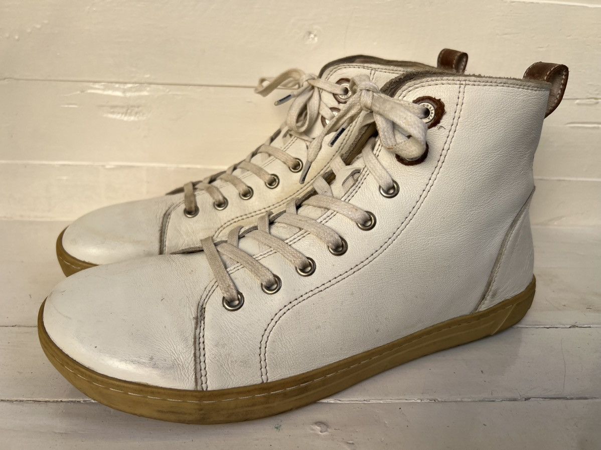 Birkenstock Birkenstock Men's Sneakers White Leather Bartlett Size US 10 / EU 43 - 3 Thumbnail