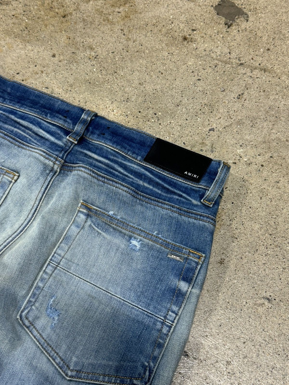 Amiri Amiri Honeycomb Stack Jeans NEW RETAIL 1000$ Size US 31 - 5 Thumbnail