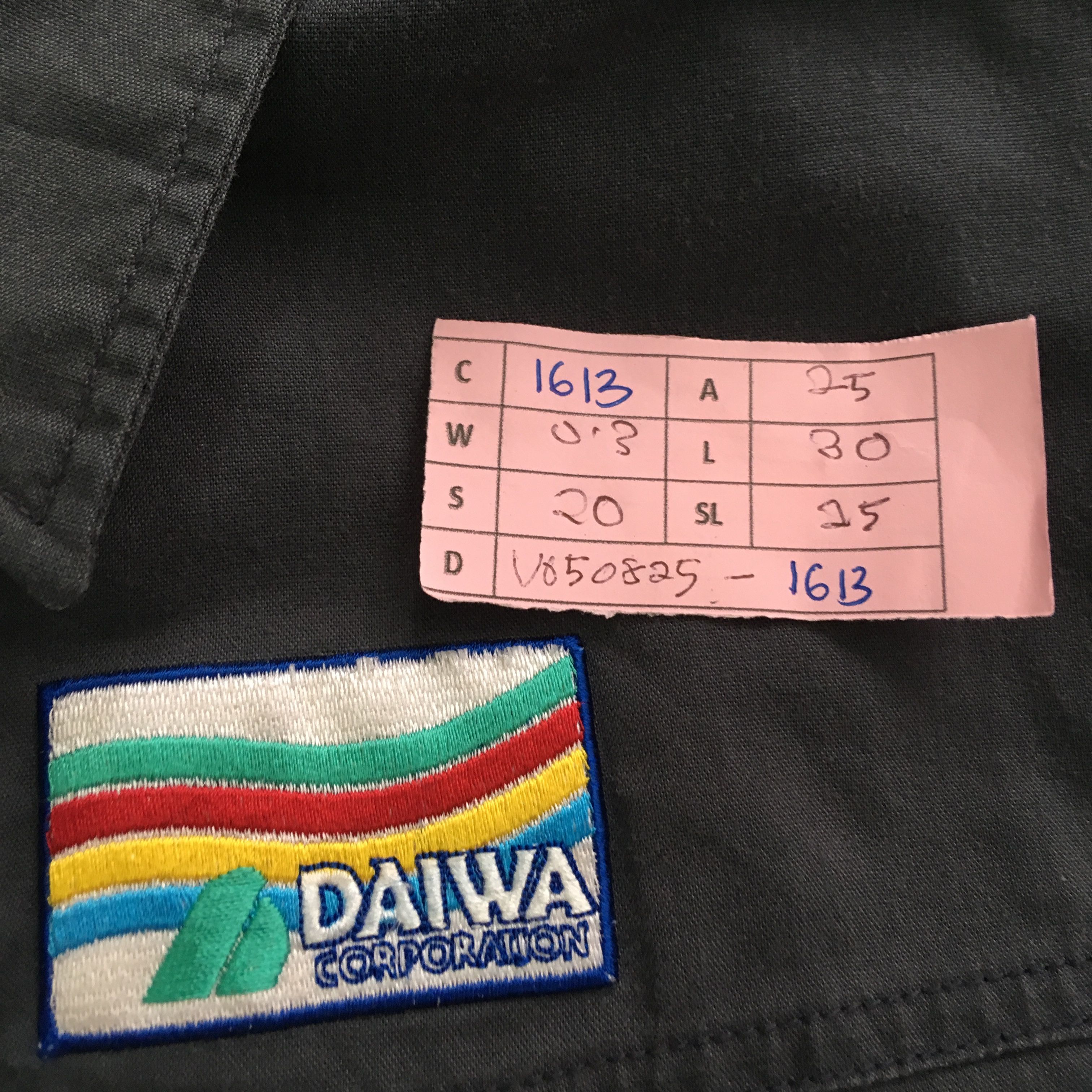 DAIWA Vintage Retro Work Shirt Daiwa Factory Button Shirt Size US XL / EU 56 / 4 - 11 Thumbnail