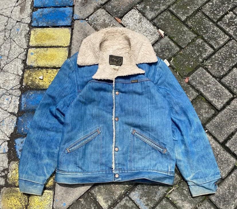 Wrangler 70s wrangler blue jeans denim jackets Size US M / EU 48-50 / 2 - 1 Thumbnail