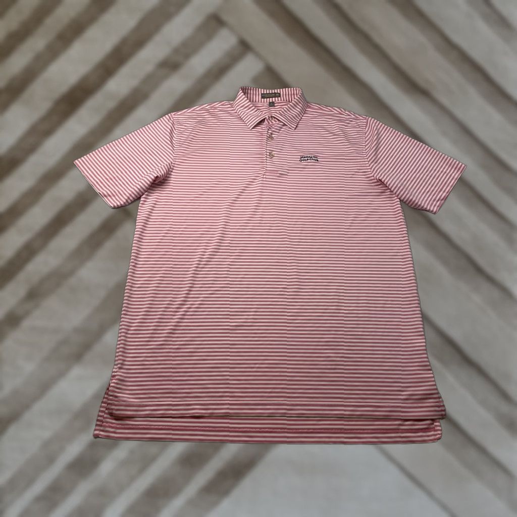 Peter Millar Peter Millar Summer Comfort Polo Shirt Striped Mens L Multicolor Golf Shirt GC Mens Size US L / EU 52-54 / 3 - 1 Thumbnail