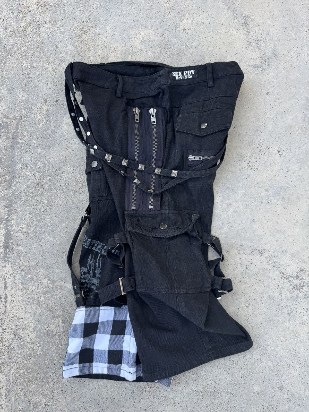 パンツ 00s sex pot revenge bondage skirt pants パンツ 00s