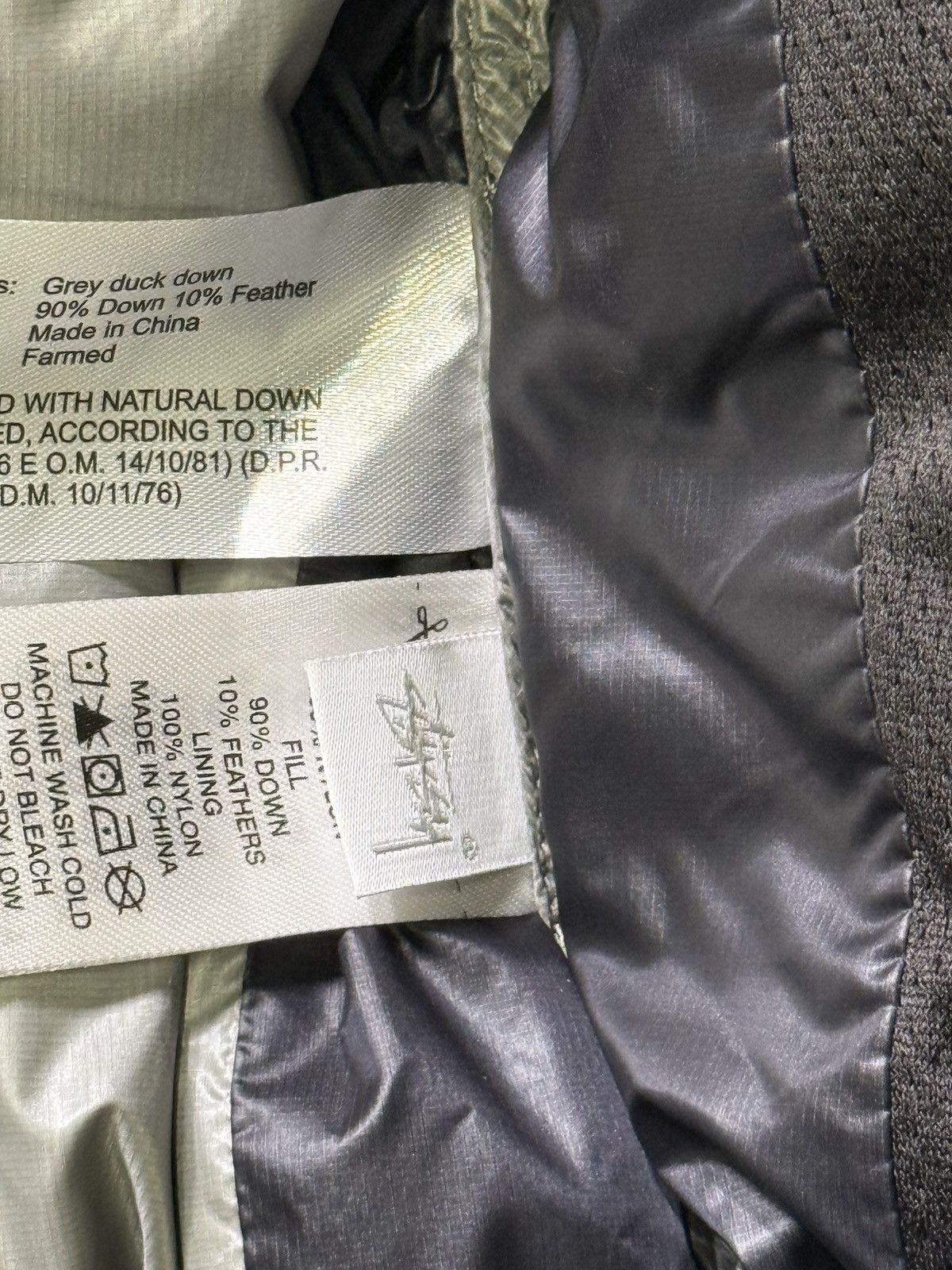 Stussy Stüssy Micro Ripstop Down Parka (Phantom Black) Size US XL / EU 56 / 4 - 11 Thumbnail