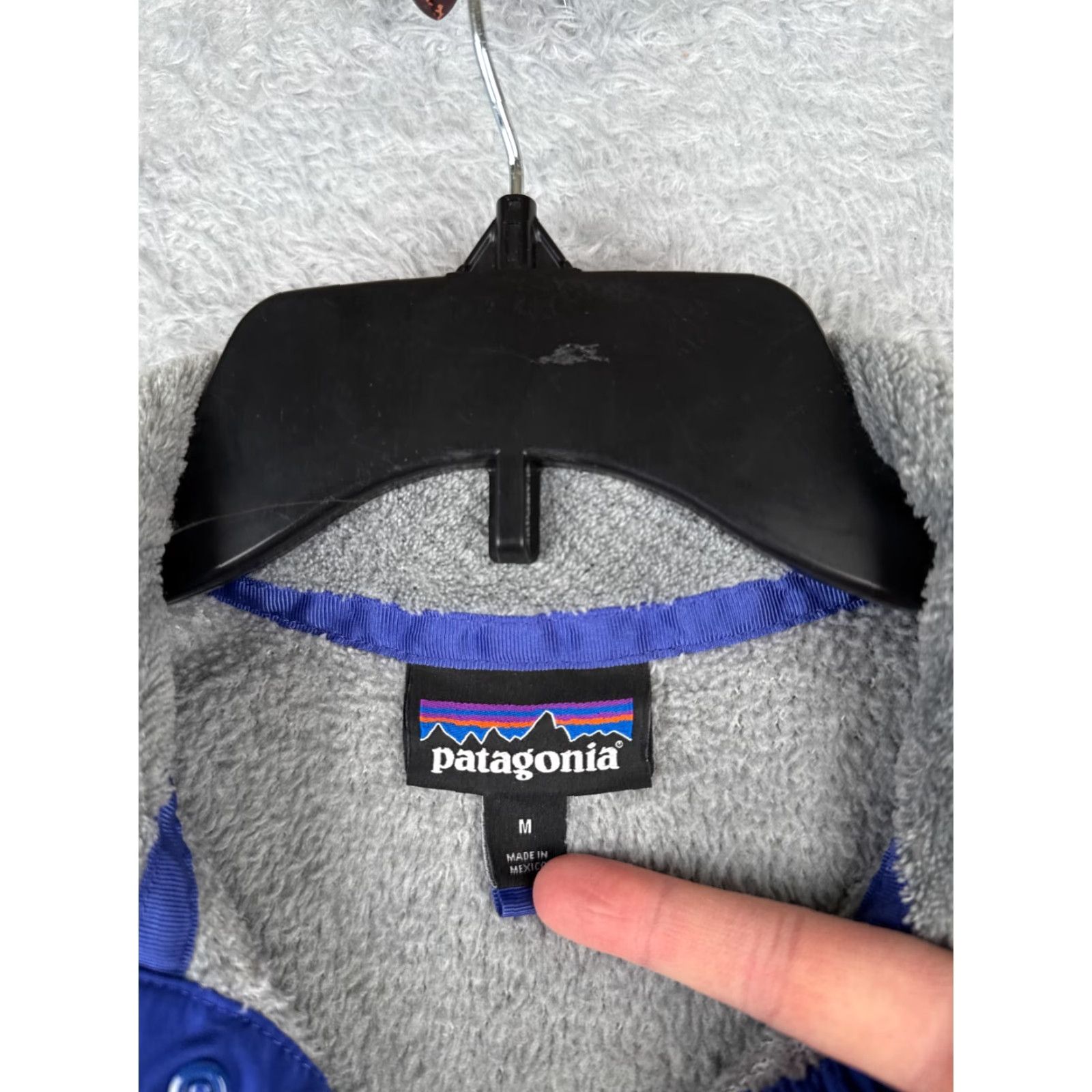 Patagonia Patagonia Sweatshirt Womens Medium Gray Re-Tool Snap-T Pullover Mock Neck Fleece Size M / US 6-8 / IT 42-44 - 7 Thumbnail
