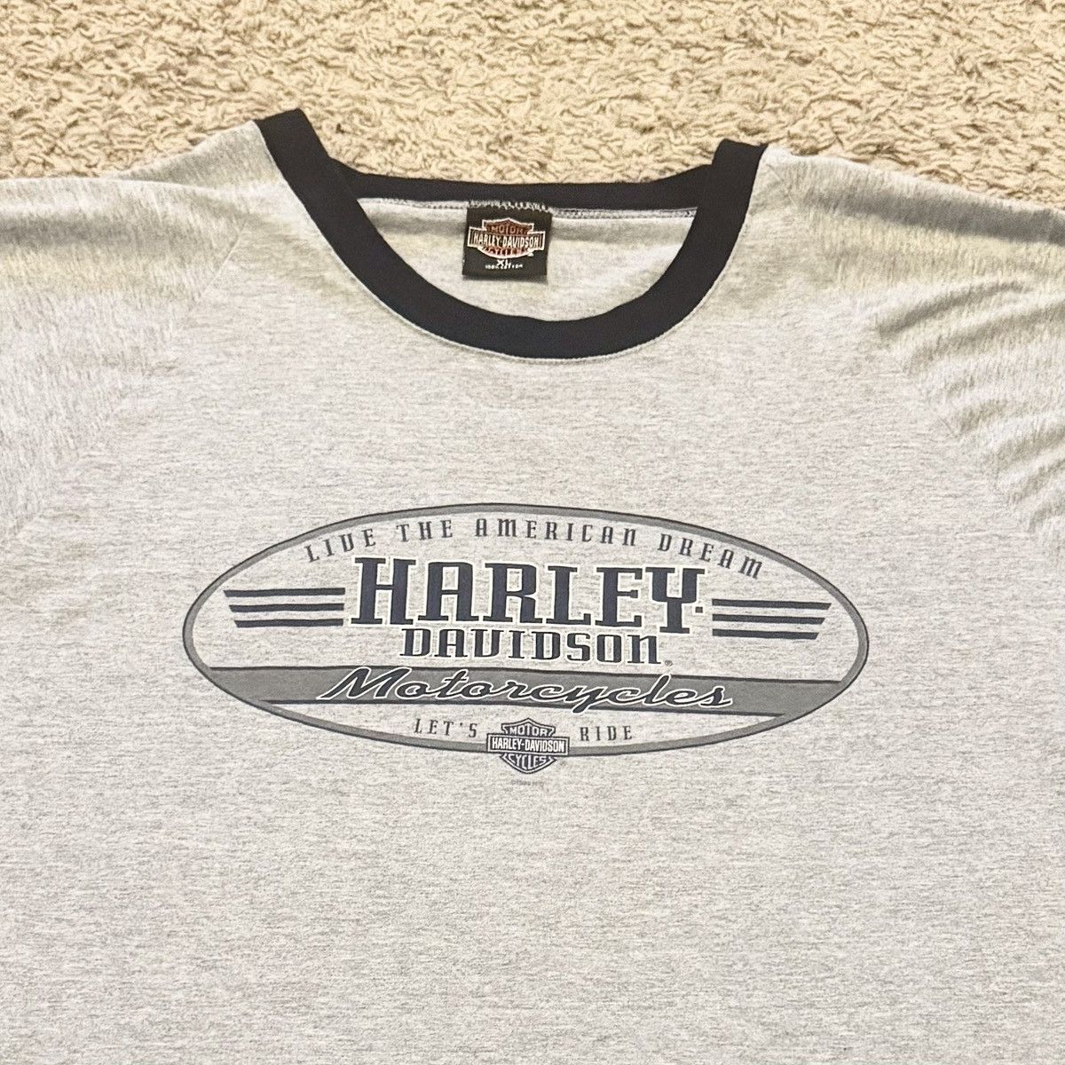 Harley Davidson × Vintage VINTAGE 1999 HARLEY DAVIDSON LONG SLEEVE TEE Size US XL / EU 56 / 4 - 3 Thumbnail