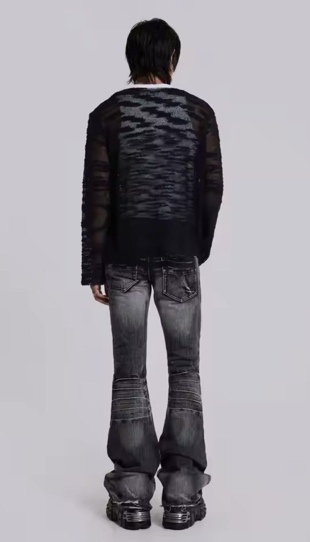 Japanese Brand Y2K Mid Flared Jean Size US 34 / EU 50 - 7 Thumbnail