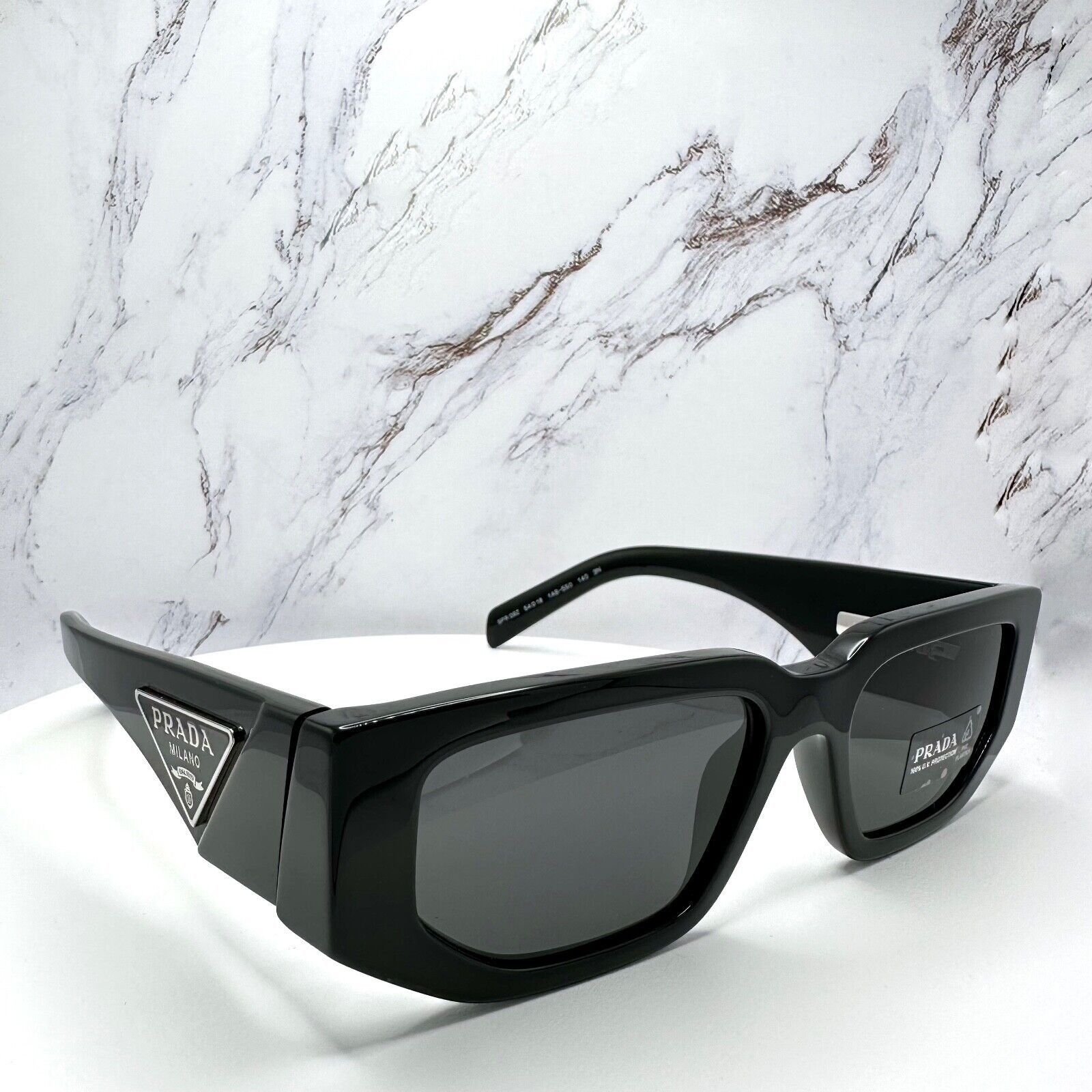 Prada NEW PRADA Sunglasses Black Square Size ONE SIZE - 3 Thumbnail