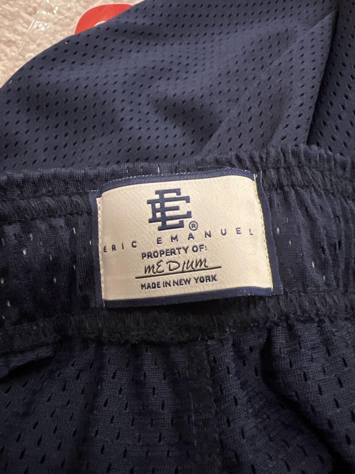 Eric Emanuel Eric Emanuel Miami Mesh Shorts Navy Caroline Blue Medium Size US 30 / EU 46 - 4 Thumbnail