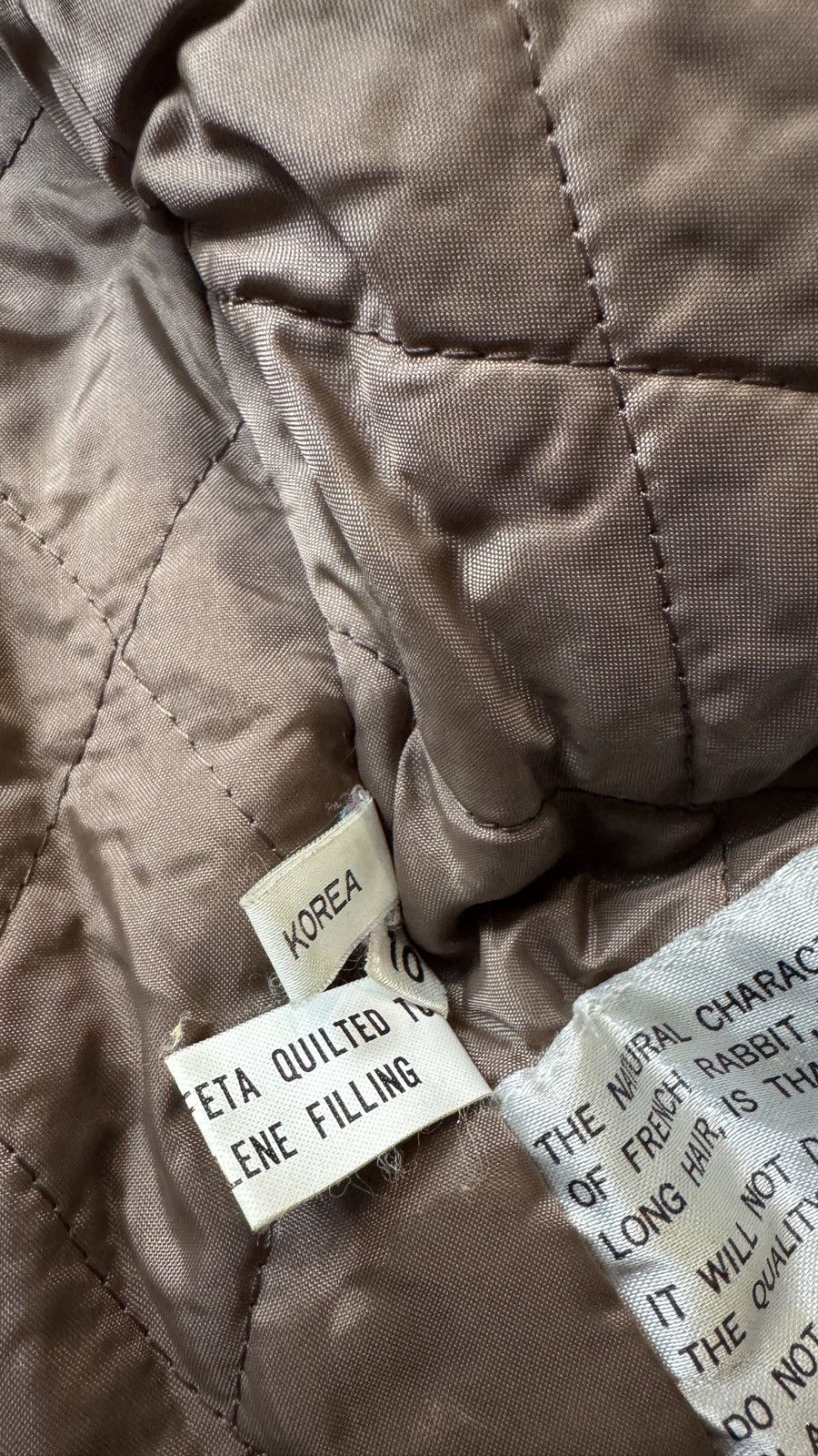 Vintage Y2K French Rabbit Fur Korean Coat ifsixwasnine LGB ysl Size S / US 4 / IT 40 - 7 Thumbnail