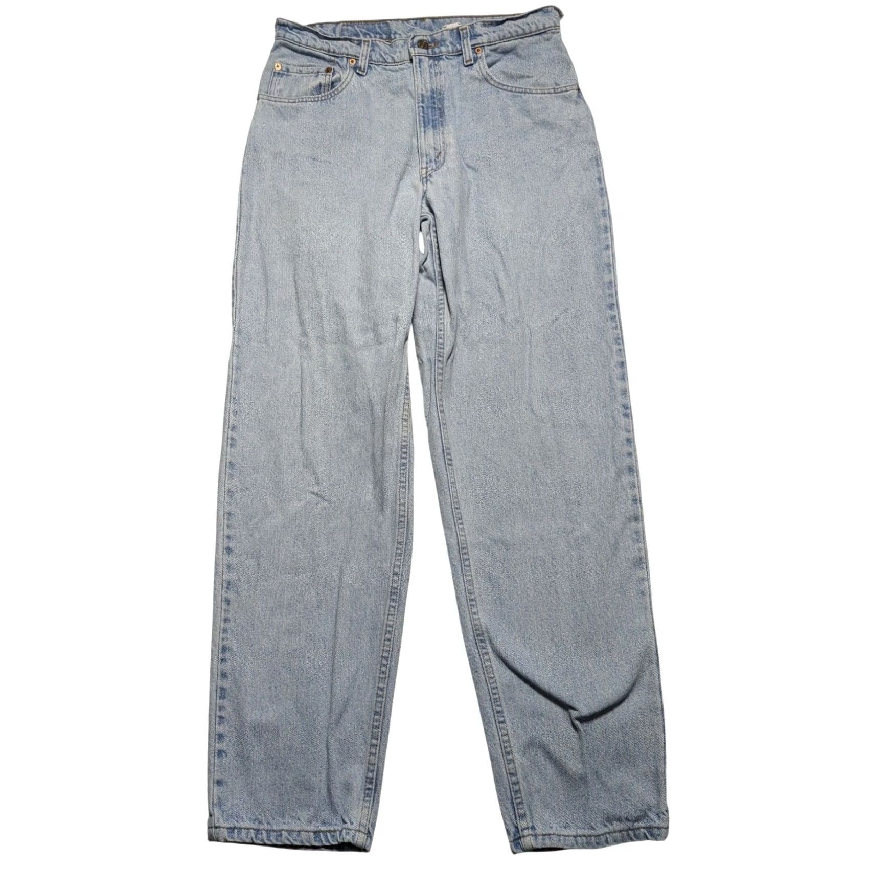 Levi's VTG Levi's 560 Loose Fit Tapered Leg Jeans Light Wash 34x32 Made in USA 90s Men Jeans Size US 34 / EU 50 - 3 Thumbnail