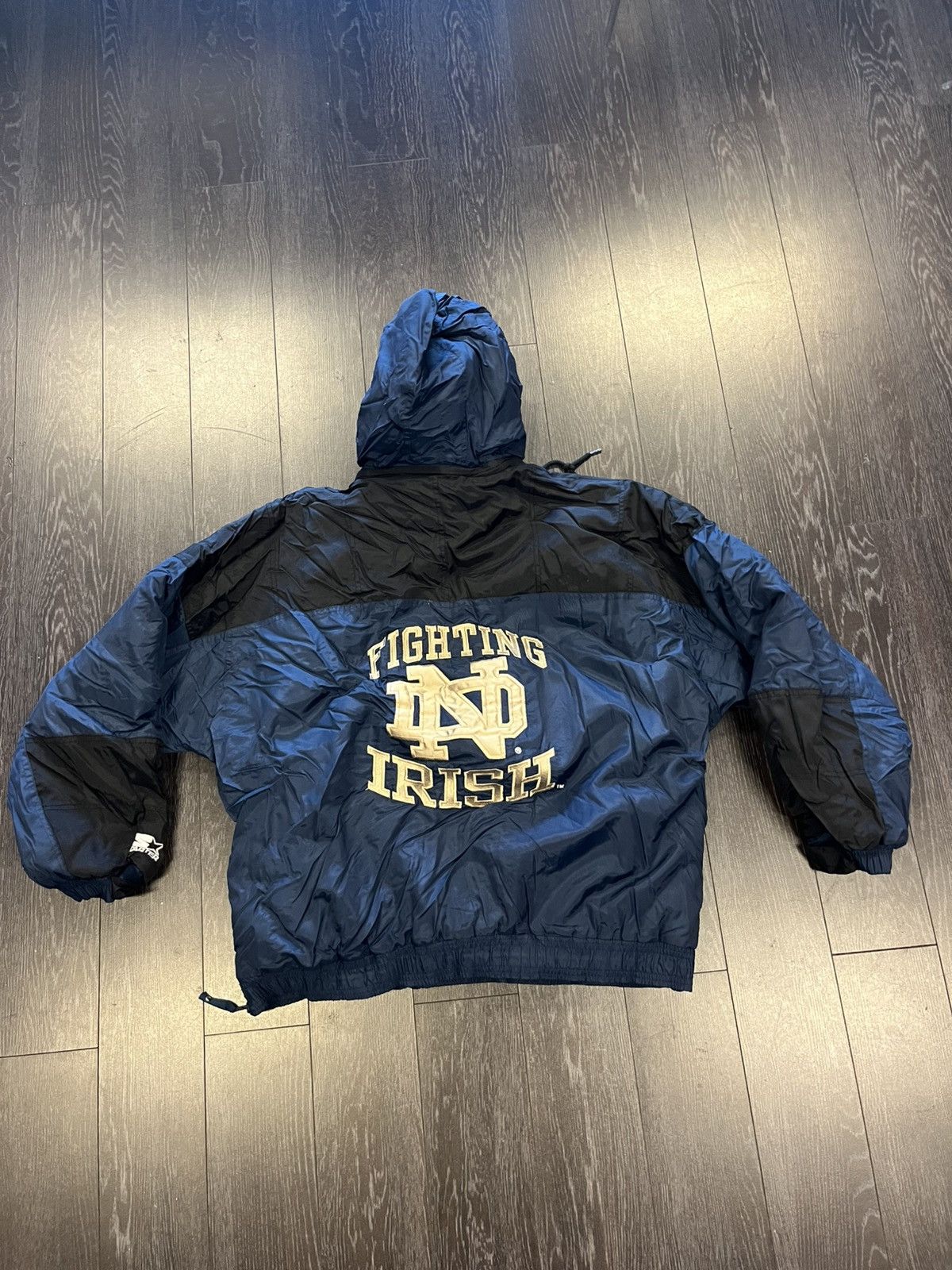 Starter Vintage 90’s Starter Notre Dame Fighting Irish Pullover Size US L / EU 52-54 / 3 - 2 Thumbnail