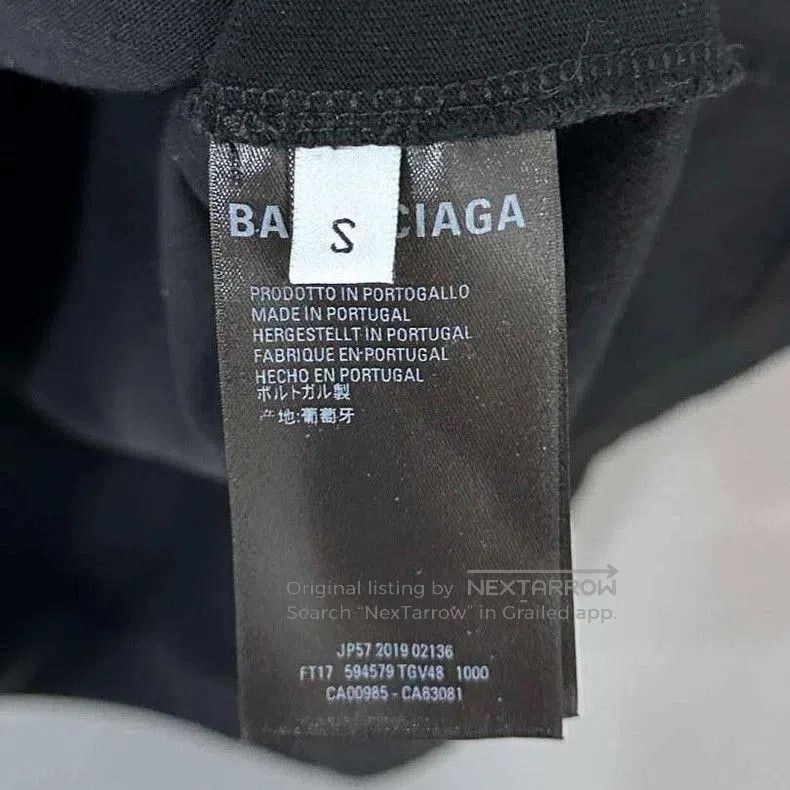 Balenciaga Balenciaga Paris Wheat Embroidery Tee. Size US S / EU 44-46 / 1 - 6 Thumbnail