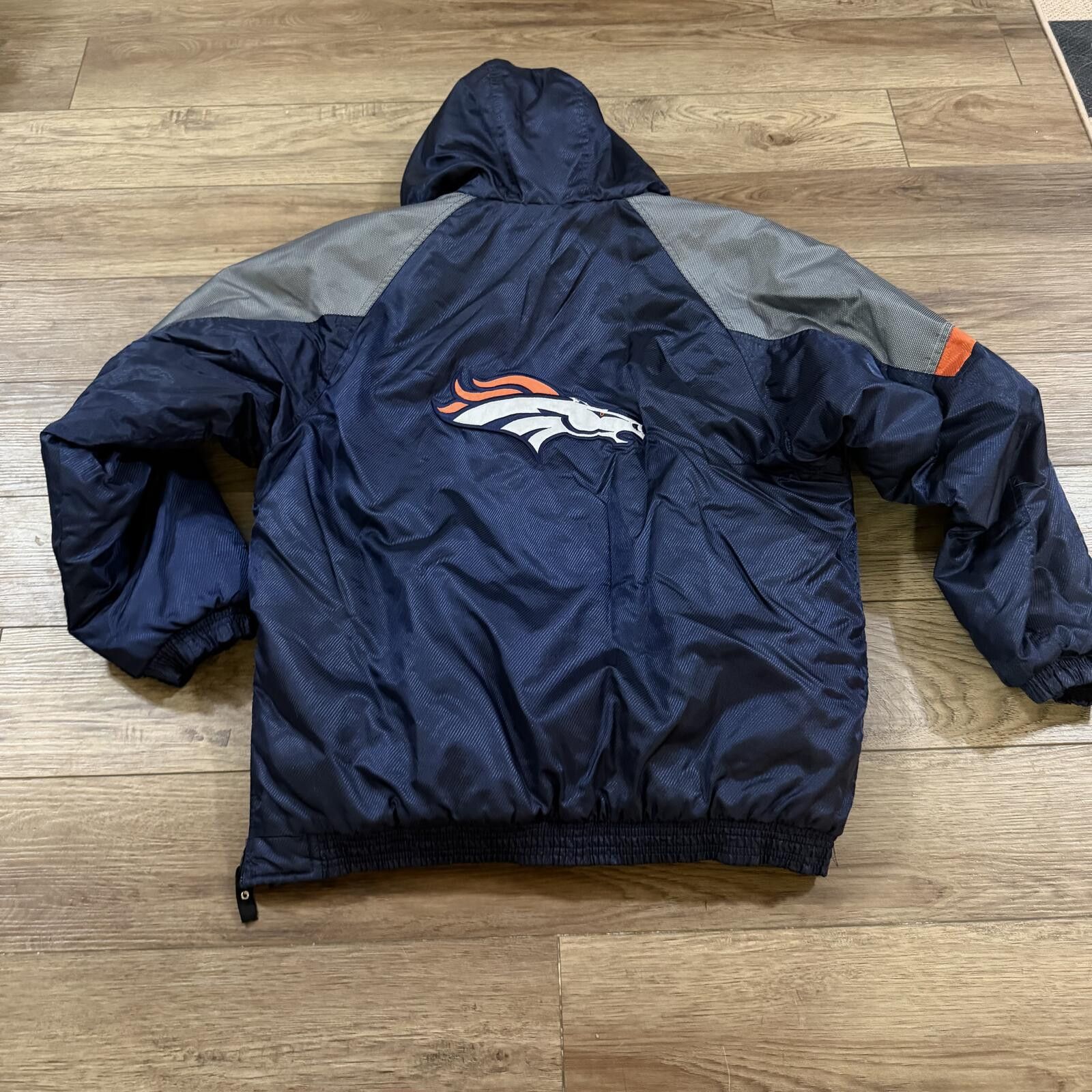 Starter Vintage Denver Broncos Starter Pro Line NFL Puffer Jacket Size US XL / EU 56 / 4 - 9 Thumbnail