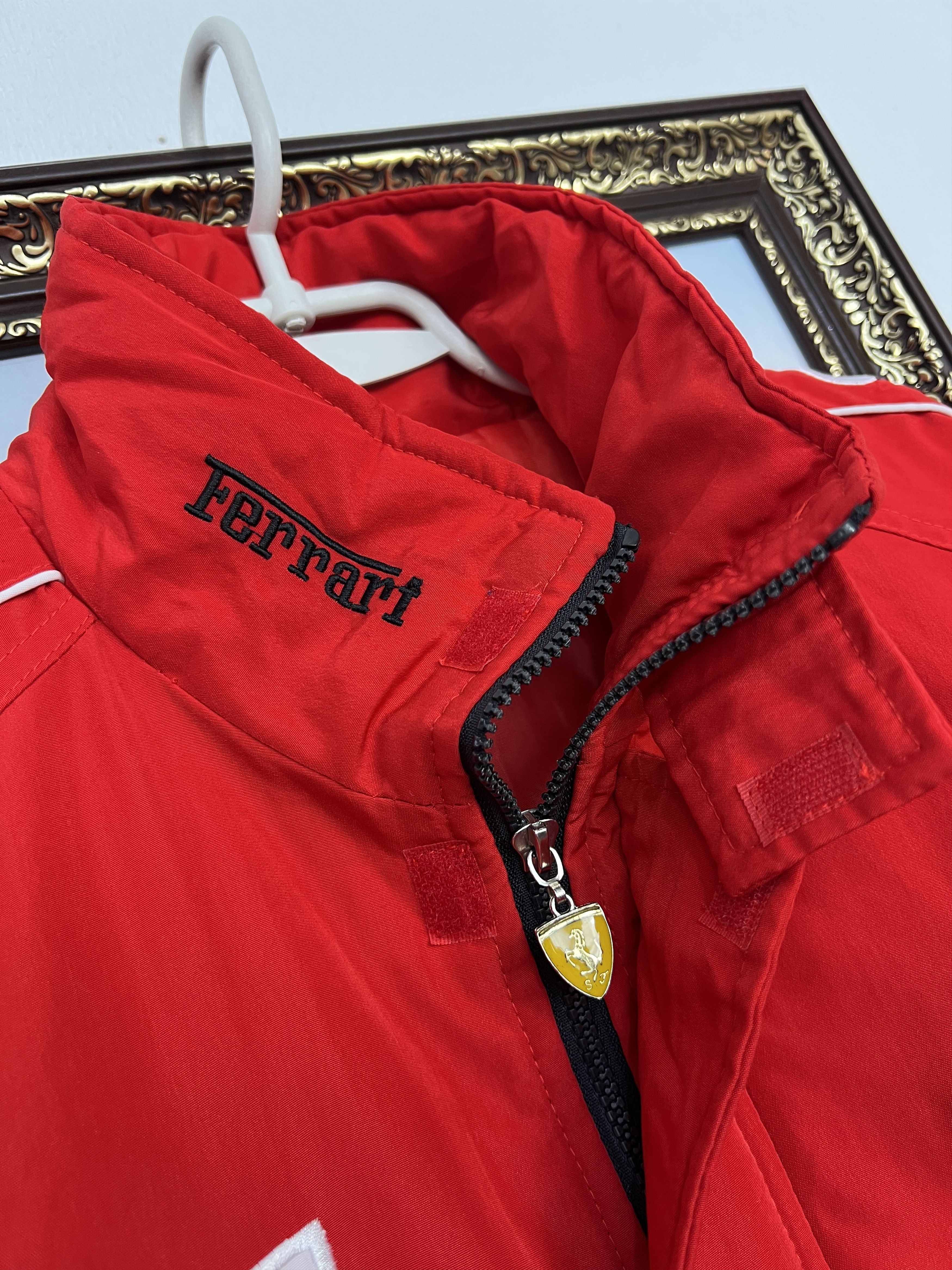 Vintage Vintage Racing Ferrari F-1 Rormula 1 Jacket Red Marlboro Size US L / EU 52-54 / 3 - 5 Thumbnail