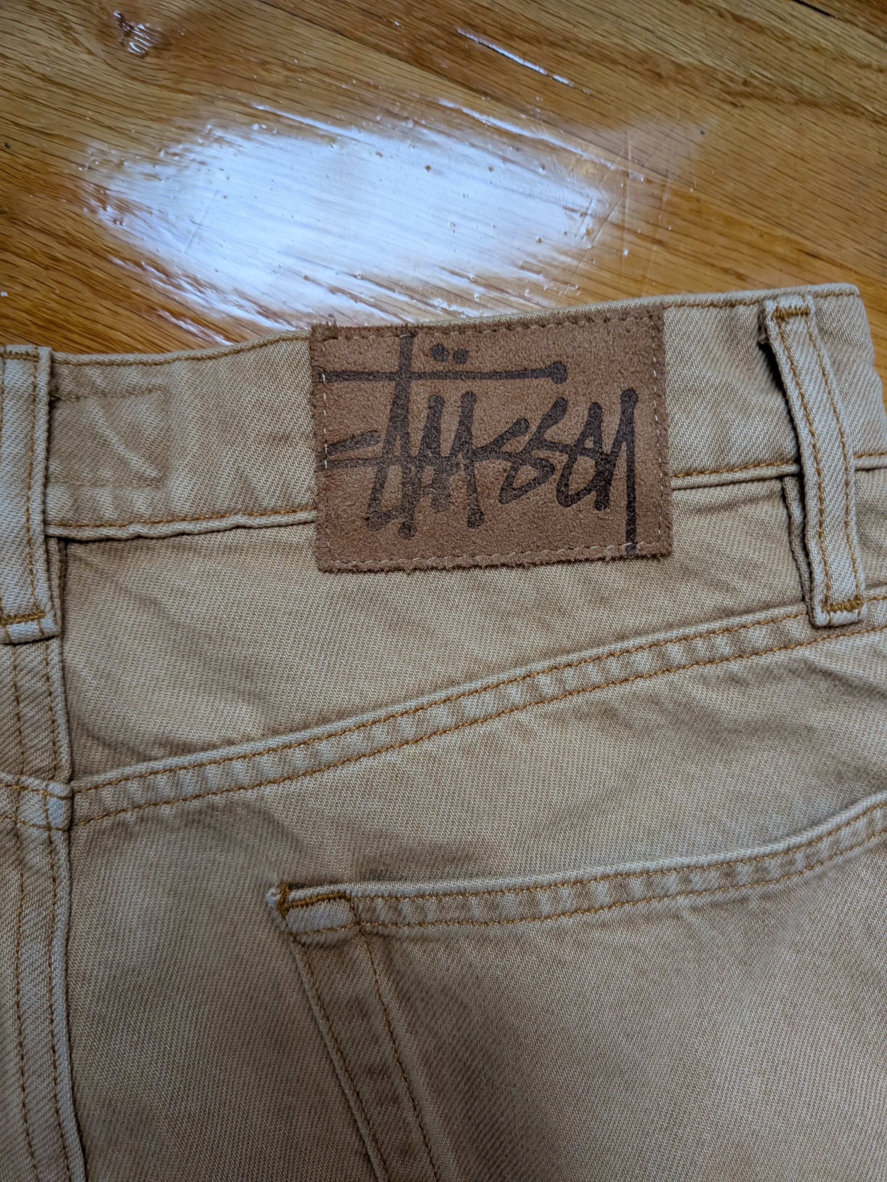 Stussy Stussy classic denim jeans "sand". Size US 28 / EU 44 - 4 Thumbnail