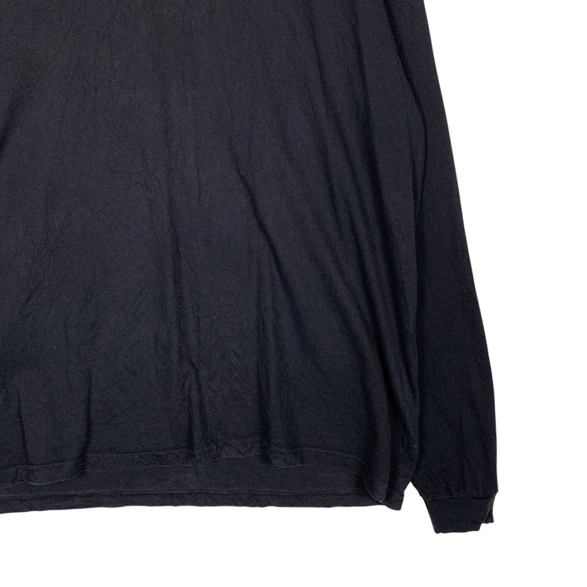 Vintage Vintage PRO CLUB Black Plain Crewneck Sweatshirt #1468-C66 Size US XXL / EU 58 / 5 - 4 Thumbnail
