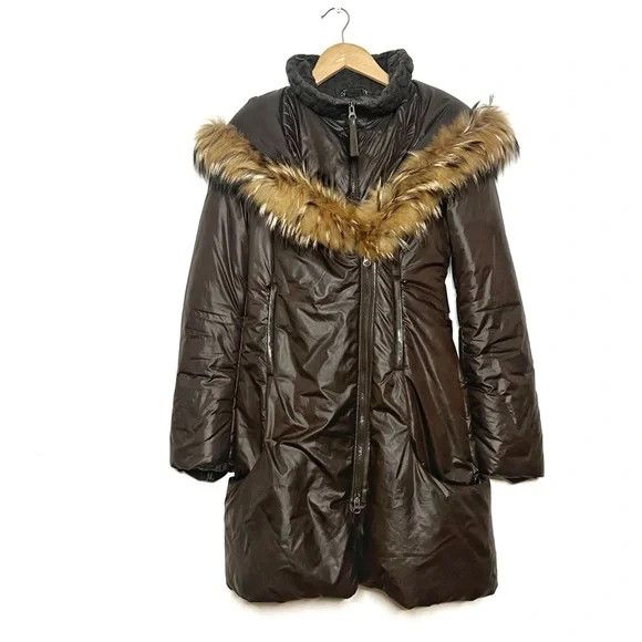 Mackage Mackage | Brown Fur Trim Coat Size M / US 6-8 / IT 42-44 - 1 Thumbnail