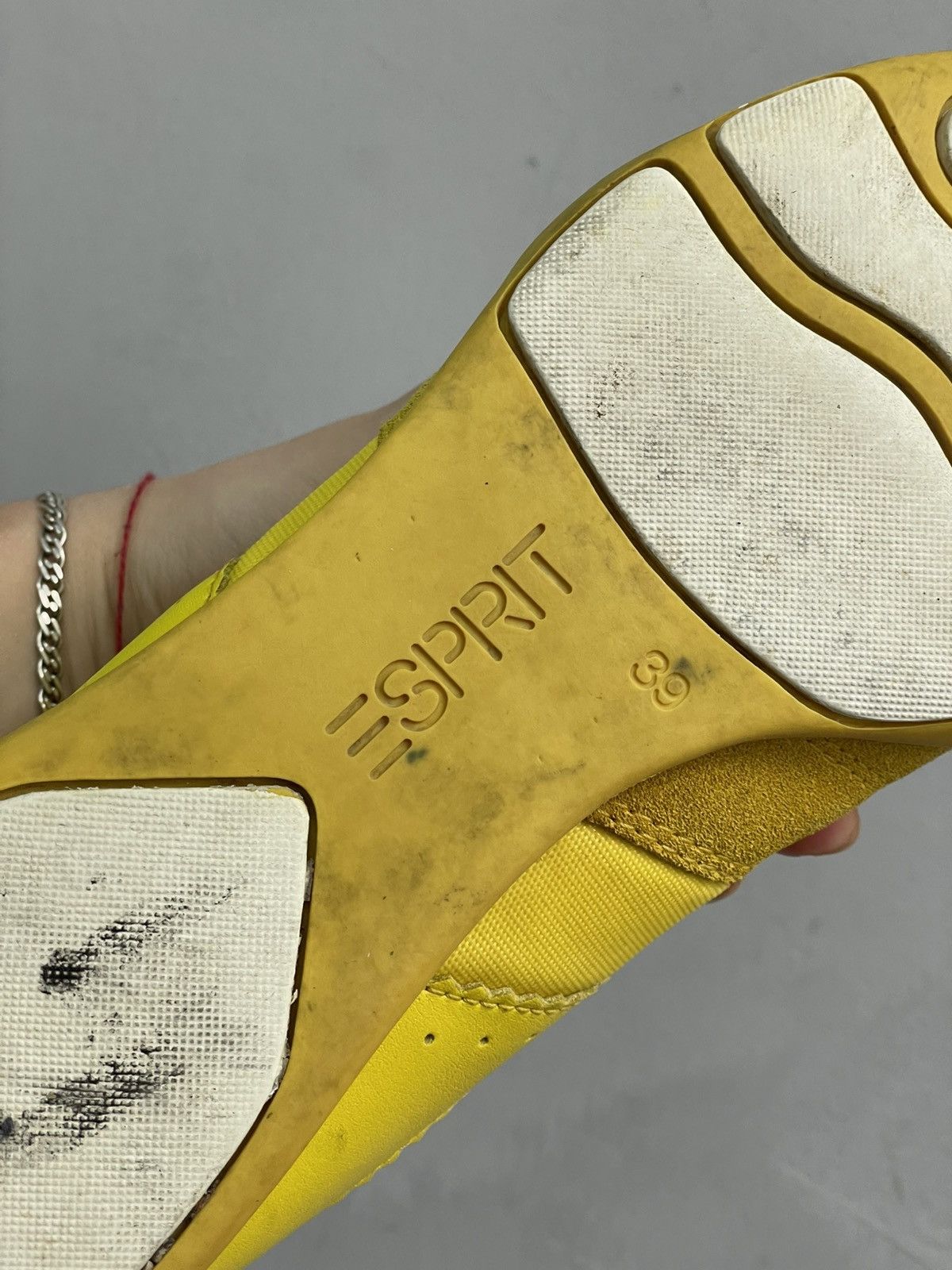 Esprit Rare low sneakers replica style esprit Yellow y2k sneakers Size US 9.5 / IT 39.5 - 9 Thumbnail