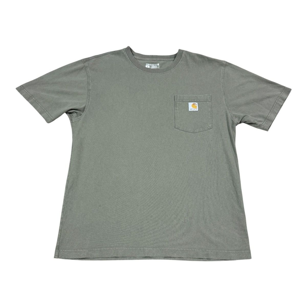 Carhartt Carhartt Green Patch Pocket Work Shirt Men's Medium FLAW Size US M / EU 48-50 / 2 - 1 Thumbnail